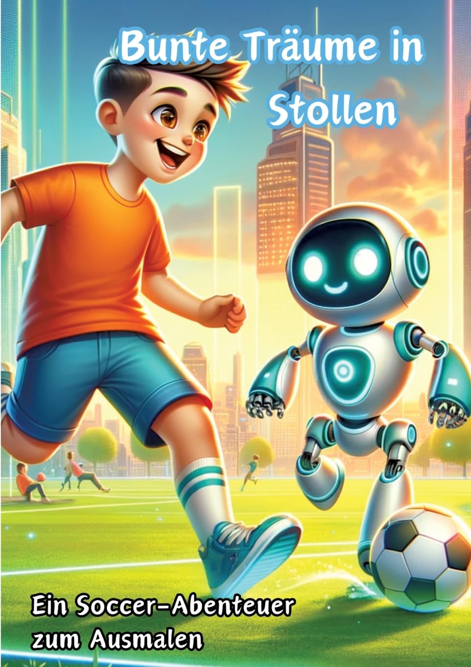 Bunte Träume in Stollen: Ein Soccer-Abenteuer zum Ausmalen Hobbies & Crafts