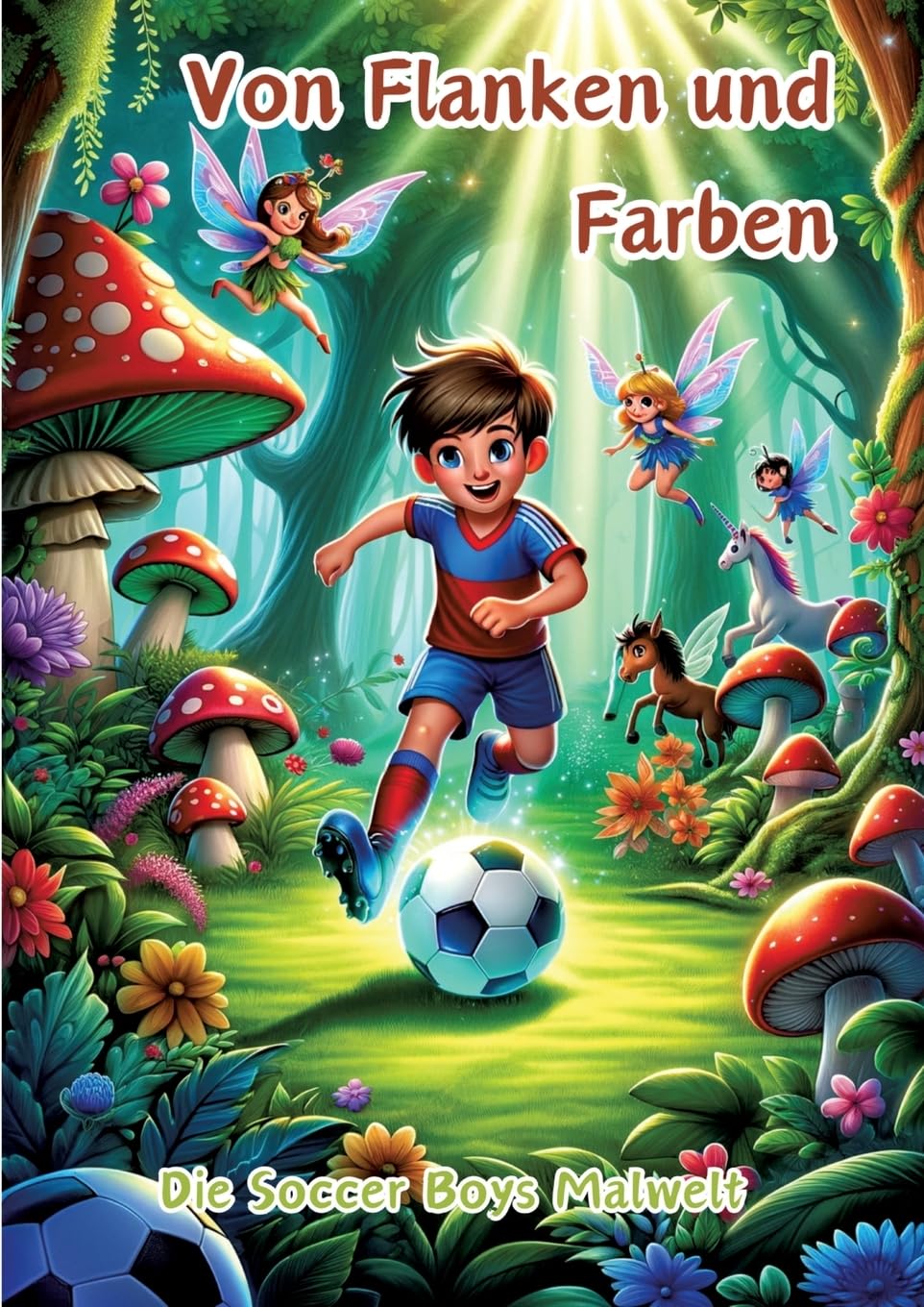 Von Flanken und Farben: Die Soccer Boys Malwelt Hobbies & Crafts