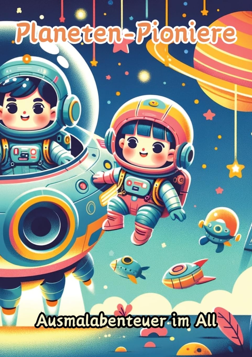 Planeten-Pioniere: Ausmalabenteuer im All Hobbies & Crafts