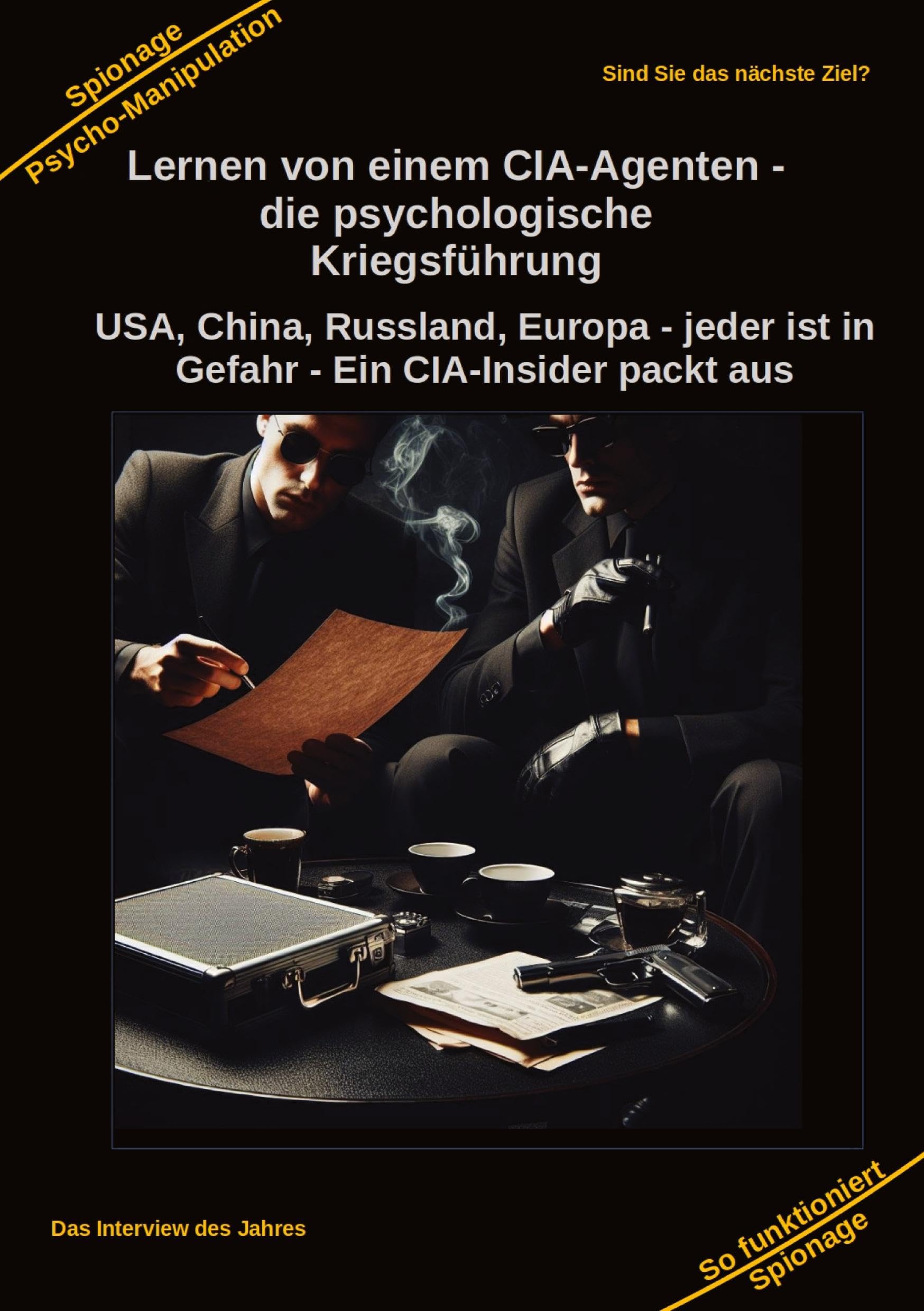 Lernen von einem CIA-Agenten - die psychologische Kriegsführung: USA, China, Russland, Europa - jeder ist in Gefahr - Ein CIA-Insider packt aus Essays & Short Stories