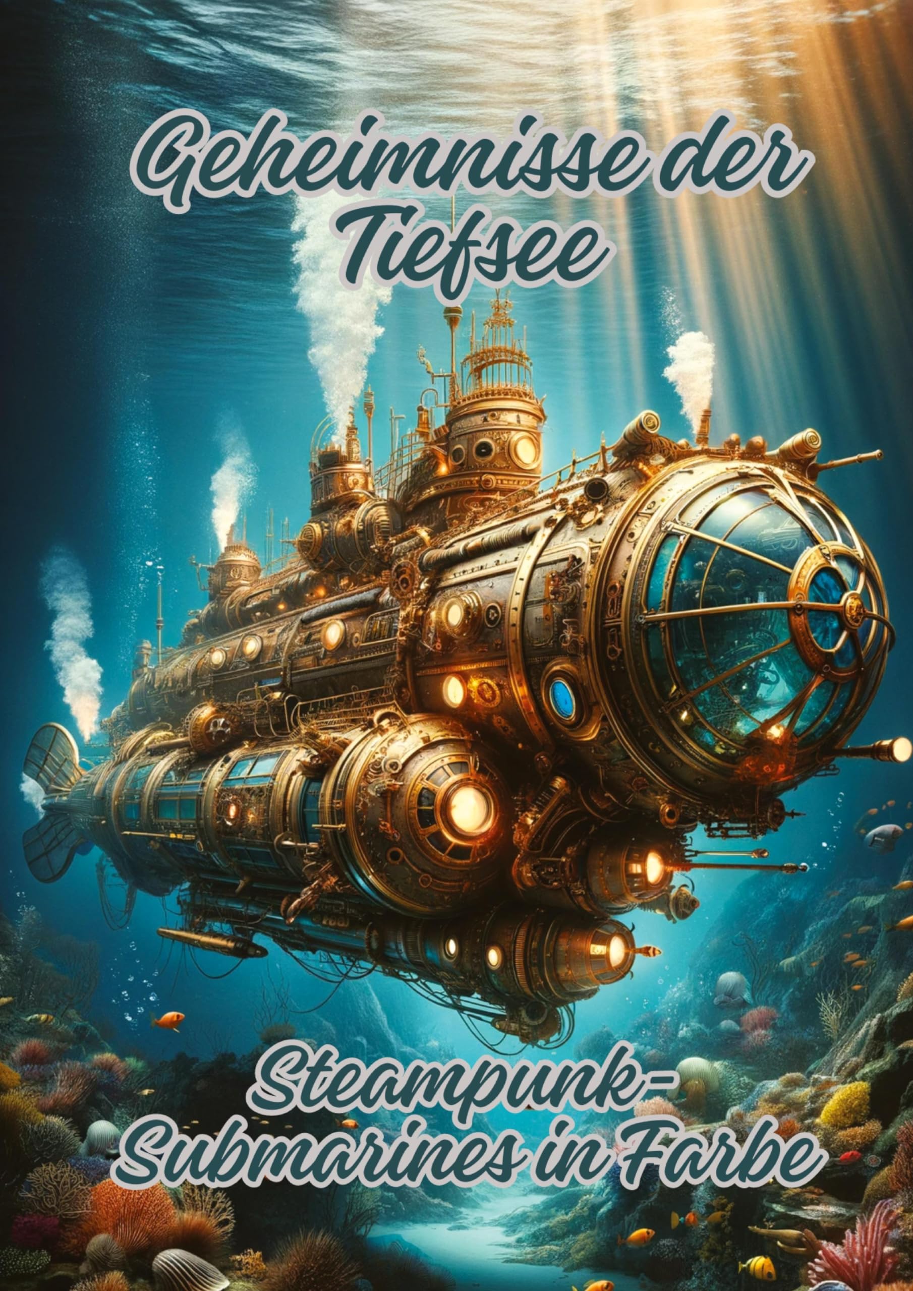Geheimnisse der Tiefsee: Steampunk-Submarines in Farbe Hobbies & Crafts