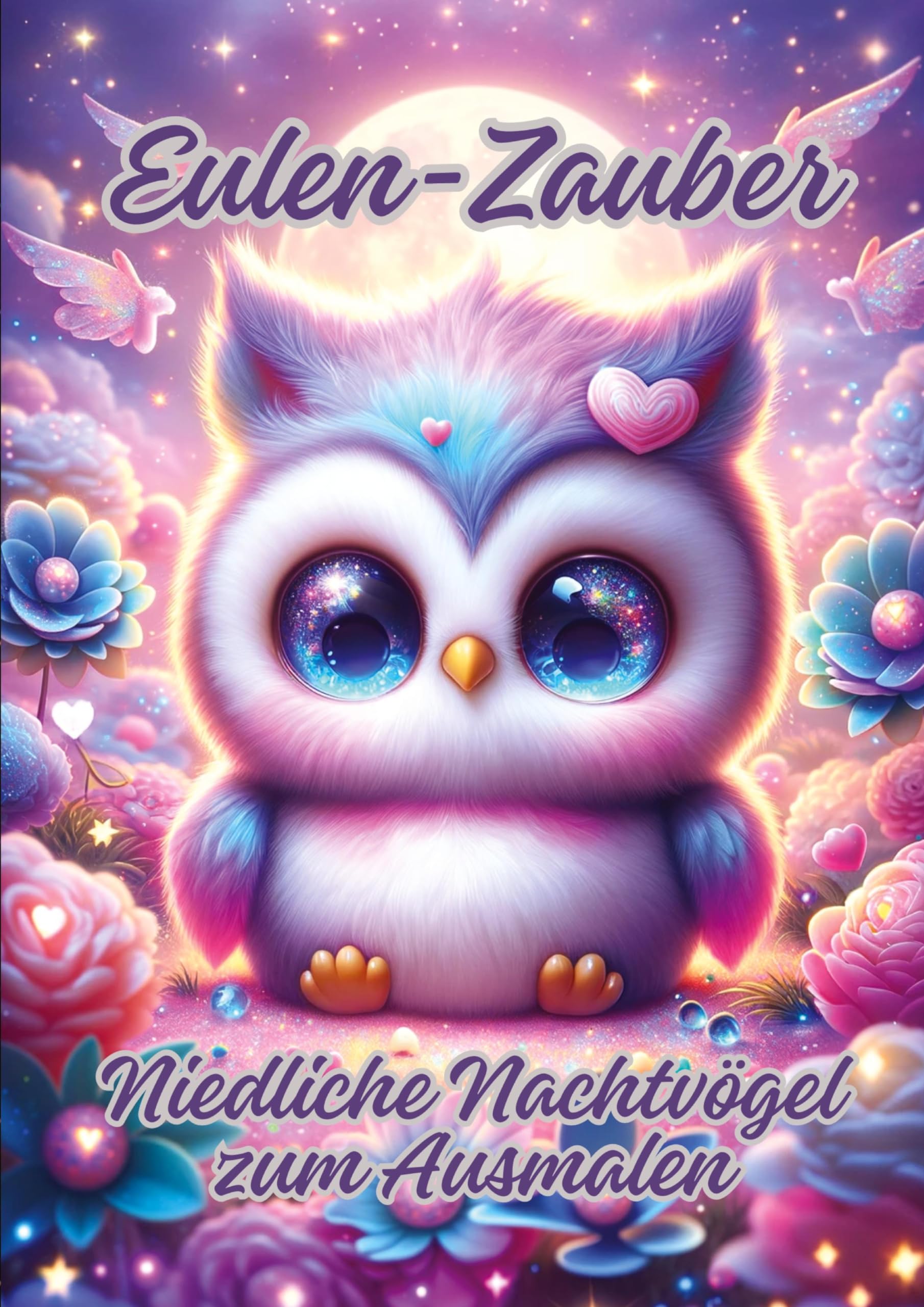 Eulen-Zauber: Niedliche Nachtvögel zum Ausmalen Hobbies & Crafts