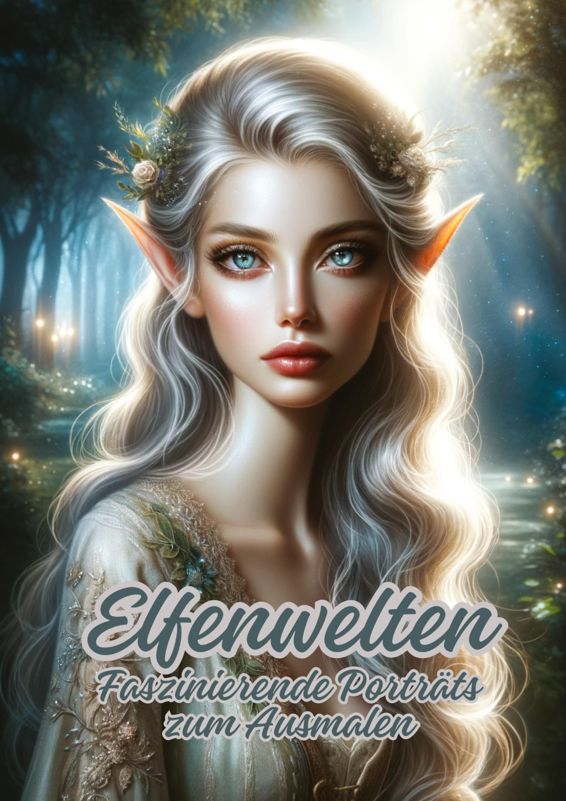 Elfenwelten: Faszinierende Porträts zum Ausmalen Hobbies & Crafts