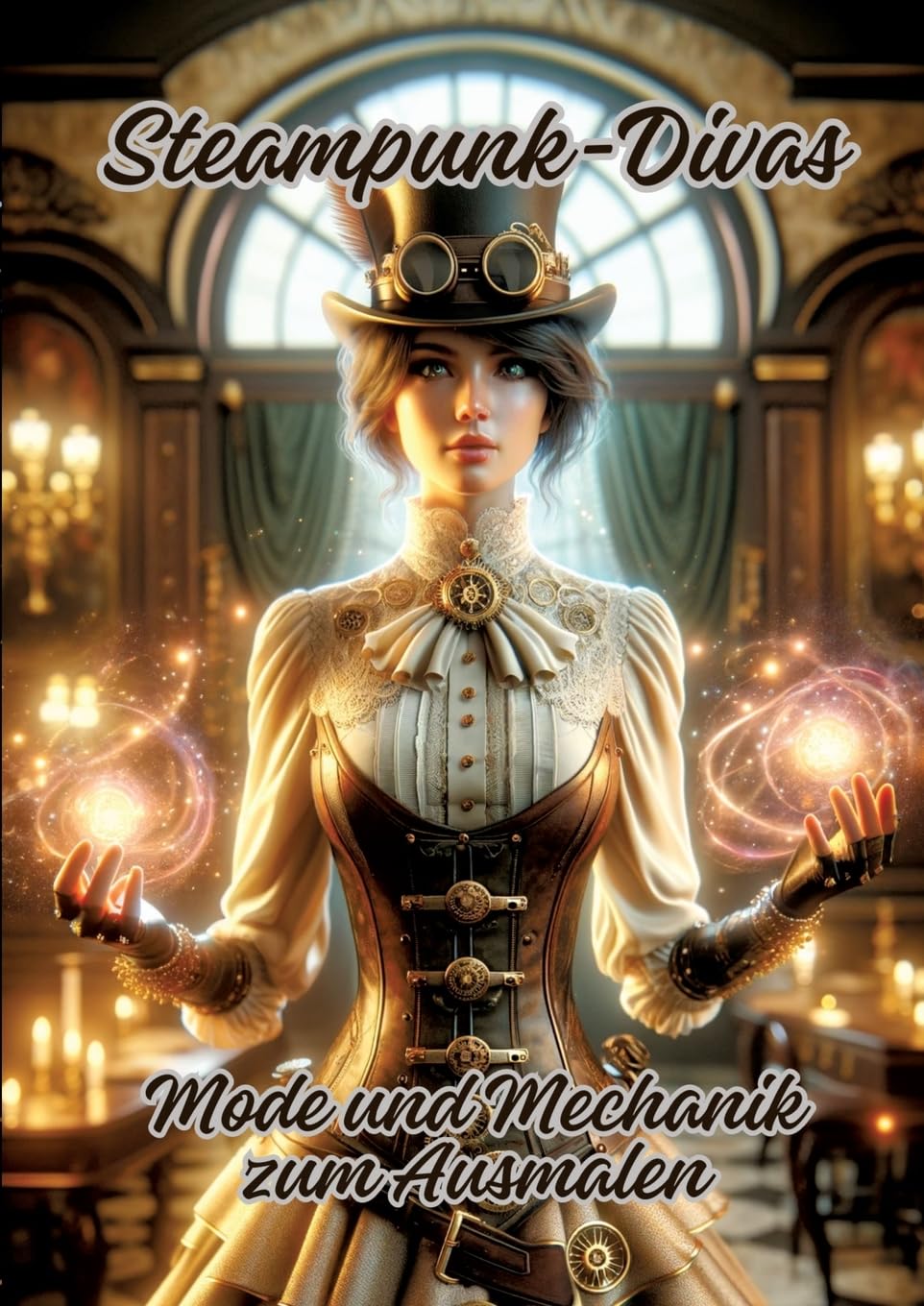 Steampunk-Divas: Mode und Mechanik zum Ausmalen Hobbies & Crafts