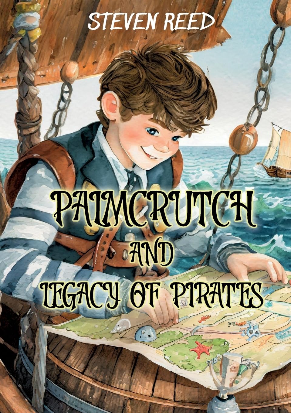 Englisch für junge Leser:innen - Palmcrutch and Legacy of Pirates: Sprachniveau A2 Englisch-deutsche Übersetzung (Gestufte Englische Lesebücher) Foreign Languages ​​& Dictionaries