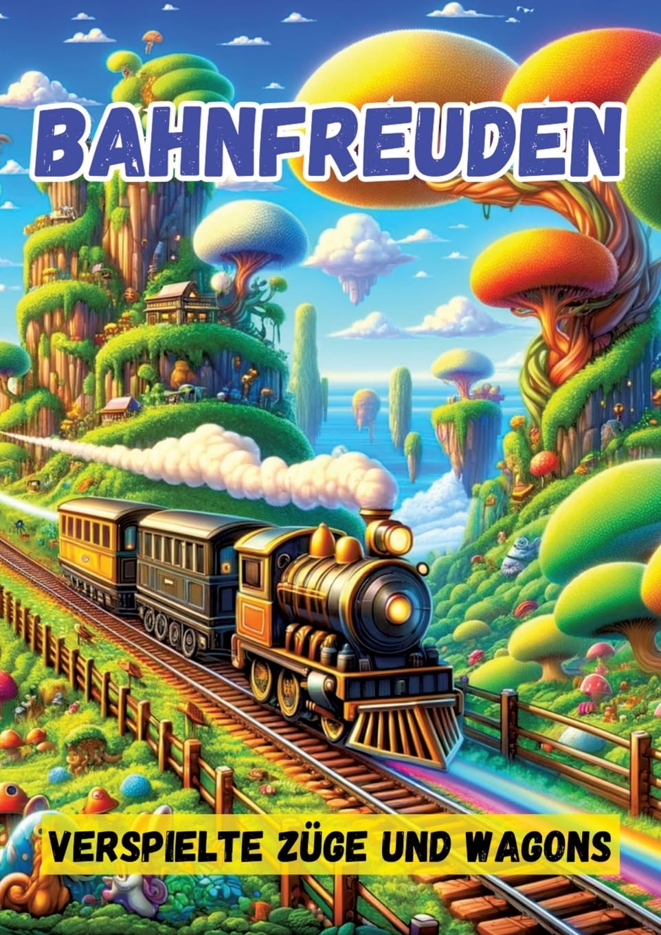 Bahnfreuden: Verspielte Züge und Wagons Hobbies & Crafts