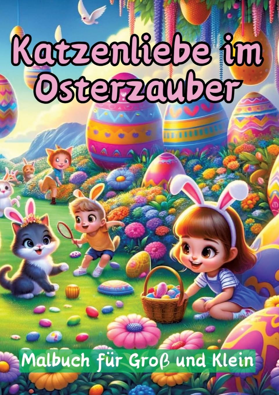 Katzenliebe im Osterzauber Hobbies & Crafts