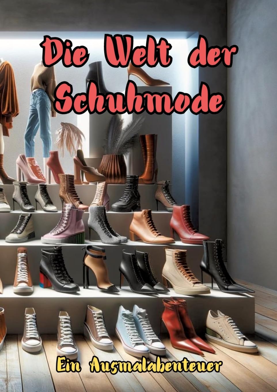 Die Welt der Schuhmode: Ein Ausmalabenteuer Hobbies & Crafts
