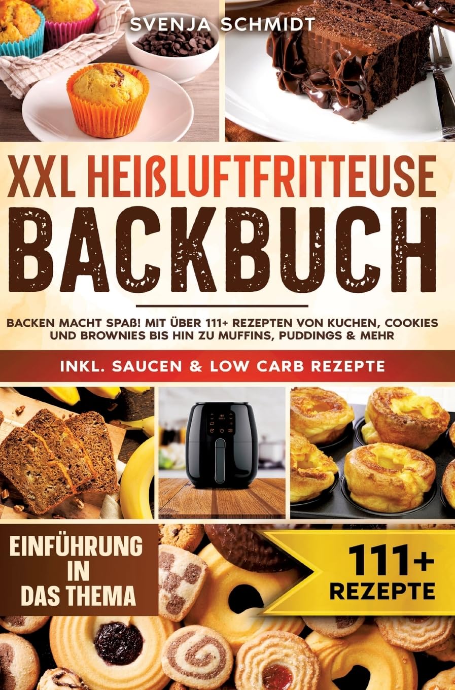 Product Image: XXL Heißluftfritteuse Backbuch