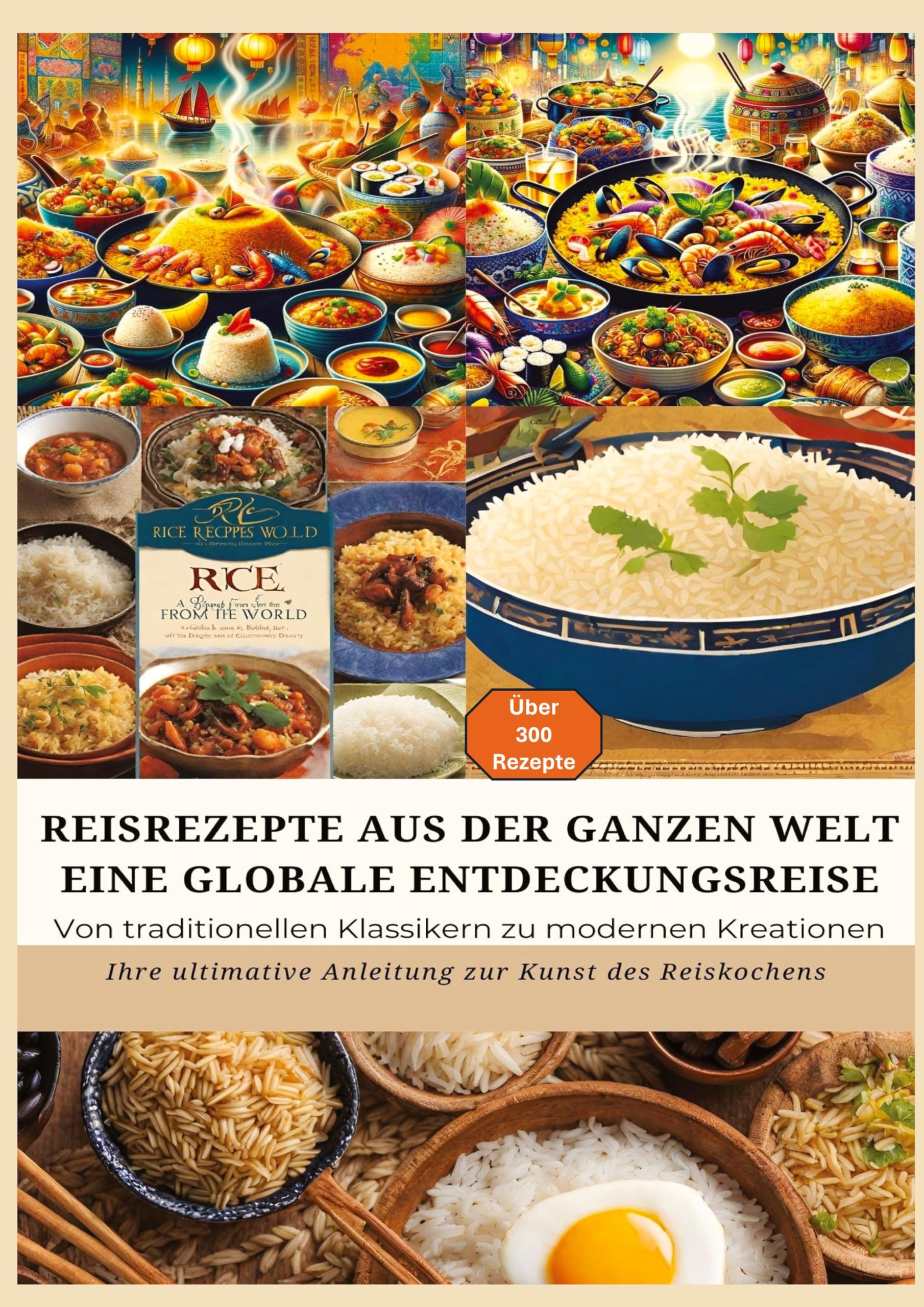 REISREZEPTE AUS DER GANZEN WELT: Eine globale Entdeckungsreise: Meisterwerke der Reisküche: - Ultimativer Guide für Reisliebhaber mit traditionellen ... Anleitung zur Kunst des Reiskochens Leisure, Home & Garden