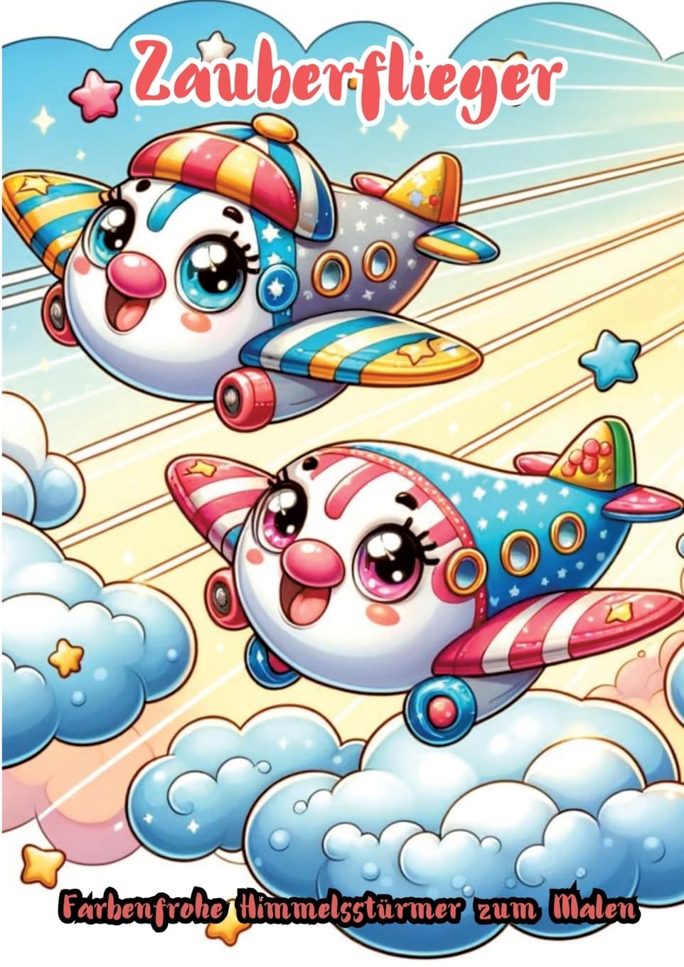 Zauberflieger: Farbenfrohe Himmelsstürmer zum Malen Hobbies & Crafts
