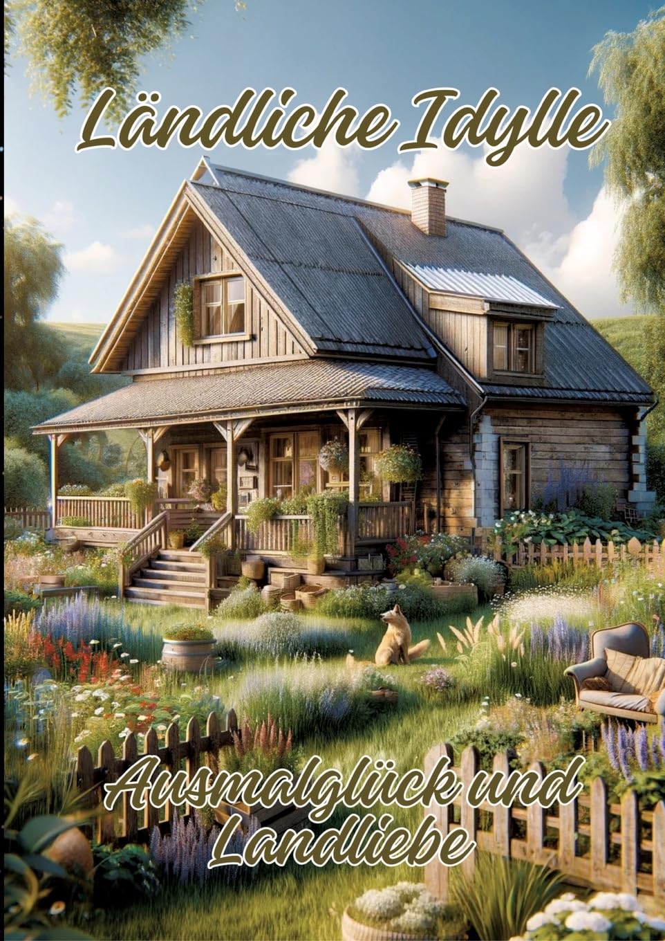 Ländliche Idylle: Ausmalglück und Landliebe Hobbies & Crafts