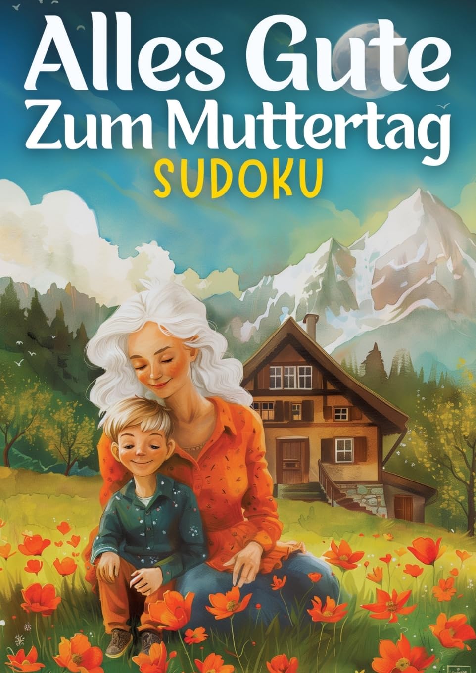 Alles Gute zum Muttertag - Sudoku | muttertagsgeschenk: Muttertagsgeschenk für Mama, Oma, Frau, Schwester, Mutter, Tante, Großmutter, Kollegin, ... inkl. Lösungen | Geschenk zum muttertag Leisure & Fun