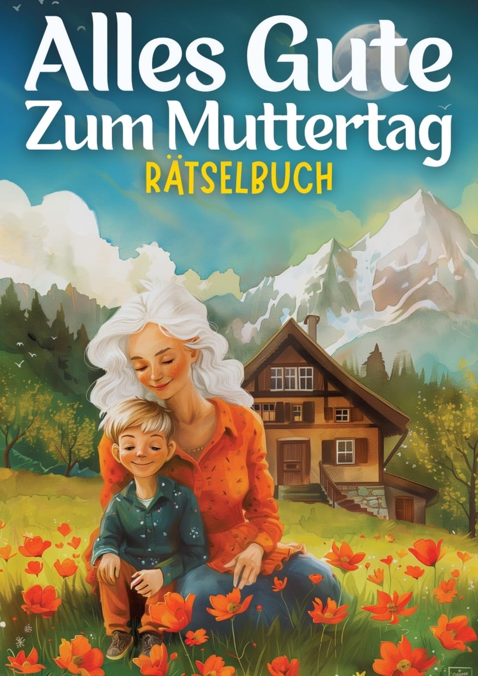 Alles Gute zum Muttertag - Rätselbuch | muttertagsgeschenk: Muttertagsgeschenk für Mama, Oma, Frau, Schwester, Mutter, Tante, Großmutter, Kollegin | ... + Lösungen | Geschenk zum muttertag Leisure & Fun