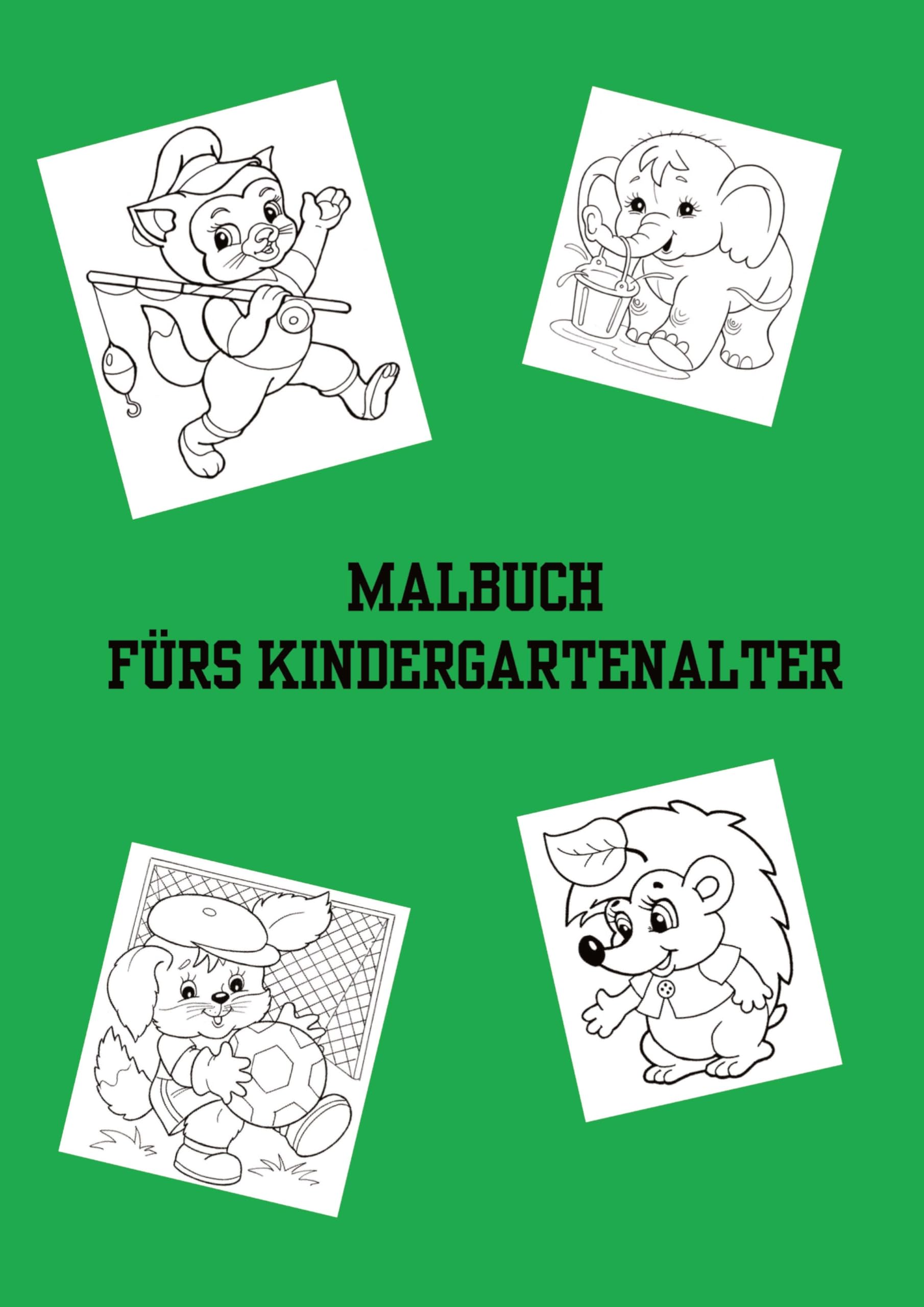 Bilderbuch / Malbuch fürs Kindergartenalter Children's books