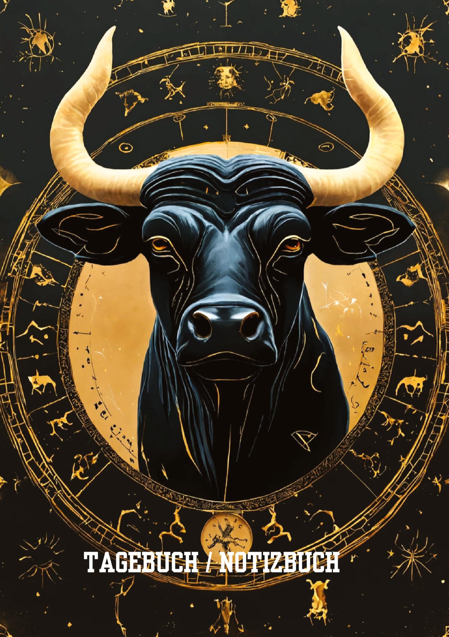 Tagebuch / Notizbuch Sternzeichen Stier: Um seine Gedanken und Erlebnisse festzuhalten. Religion & Esotericism