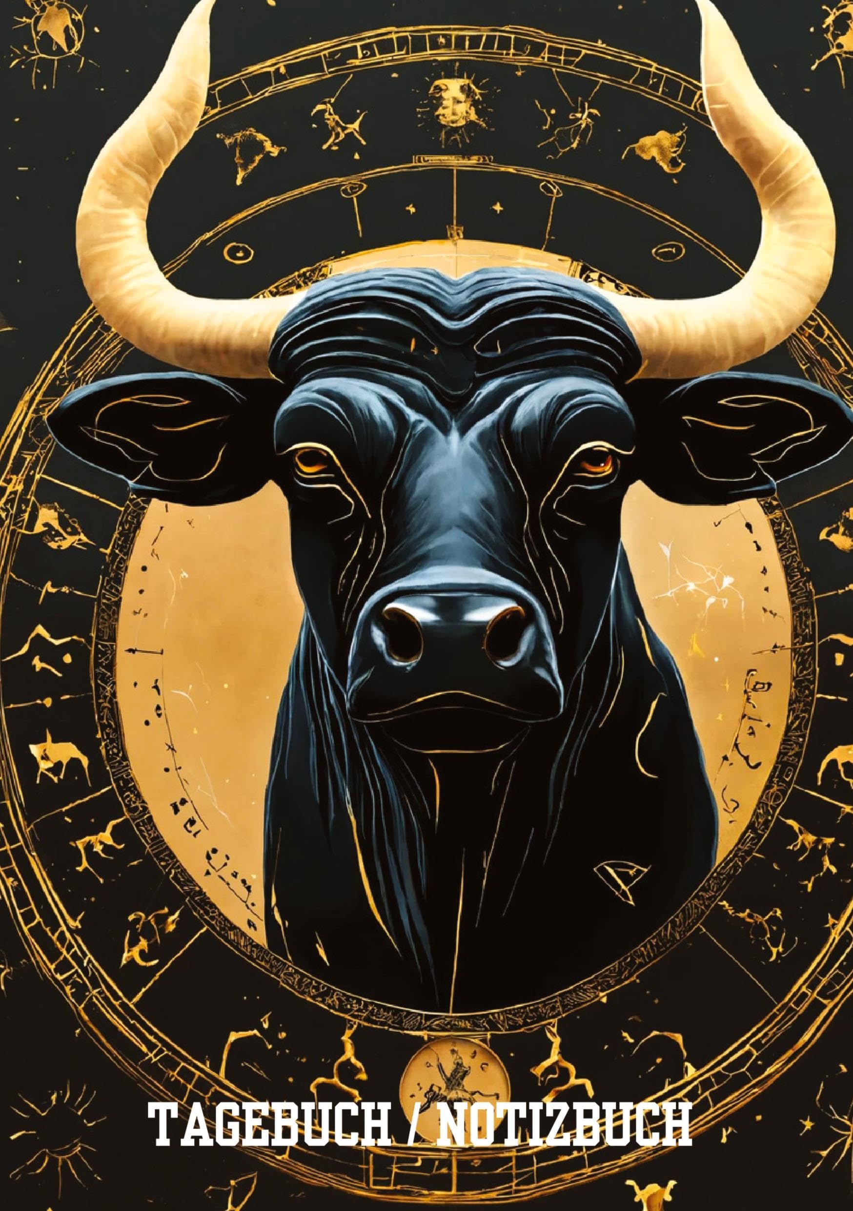 Tagebuch / Notizbuch Sternzeichen Stier: Um seine Gedanken und Erlebnisse festzuhalten. Religion & Esotericism