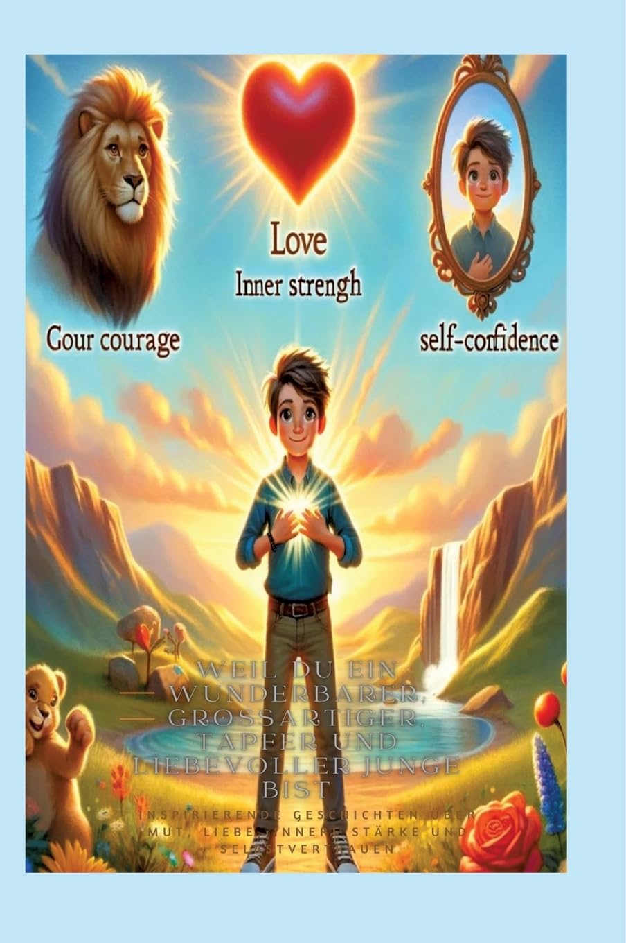 Weil du ein wunderbarer, großartiger, tapfer und liebevoller Junge bist: Geschenk für Jungen: Inspirierende Geschichten über Mut, Liebe, innere Stärke und Selbstvertrauen Non-fiction