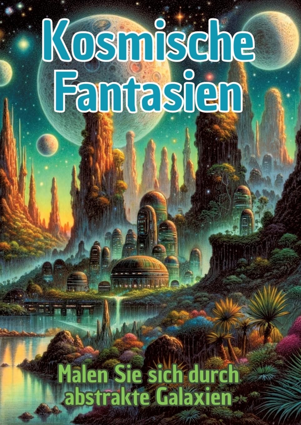 Kosmische Fantasien: Malen Sie sich durch abstrakte Galaxien Hobbies & Crafts