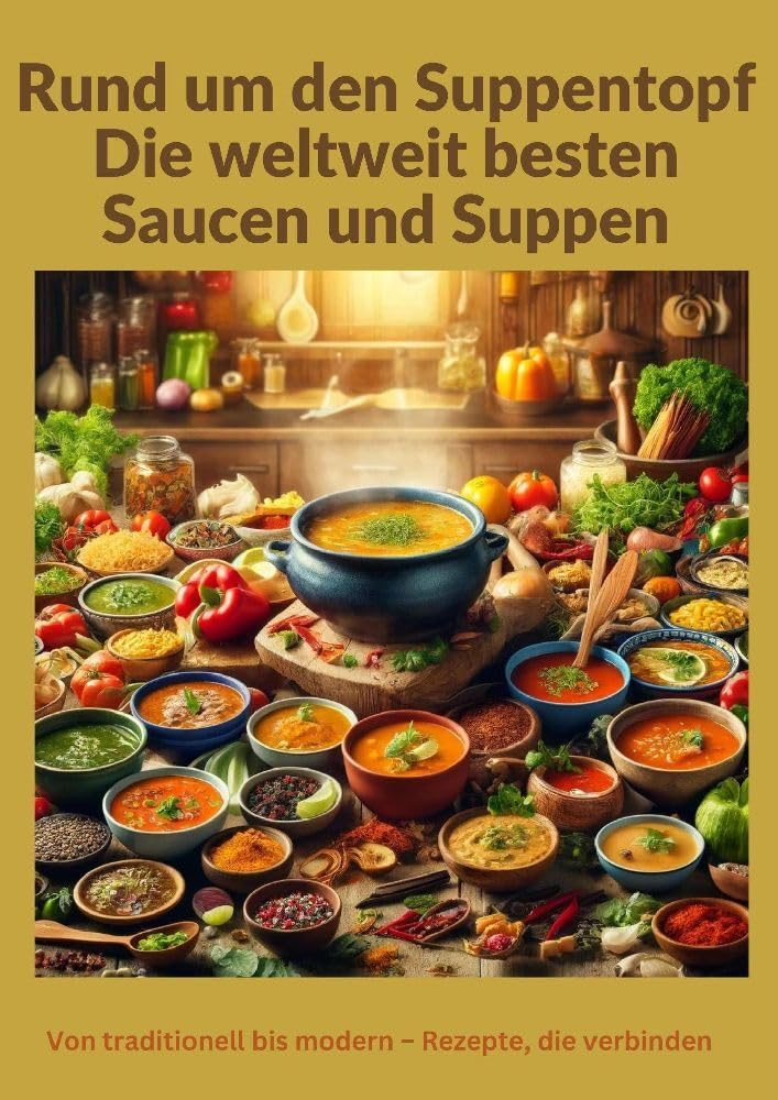 Rund um den Suppentopf: Die weltweit besten Saucen und Suppen: Eine globale Rezeptsammlung für traditionelle und moderne Küche": Von traditionell bis modern – Rezepte, die verbinden Leisure, Home & Garden