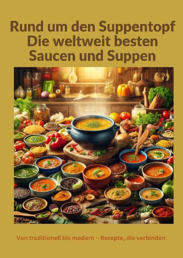 Rund um den Suppentopf: Die weltweit besten Saucen und Suppen: Eine globale Rezeptsammlung für traditionelle und moderne Küche": Von traditionell bis modern – Rezepte, die verbinden Leisure, Home & Garden