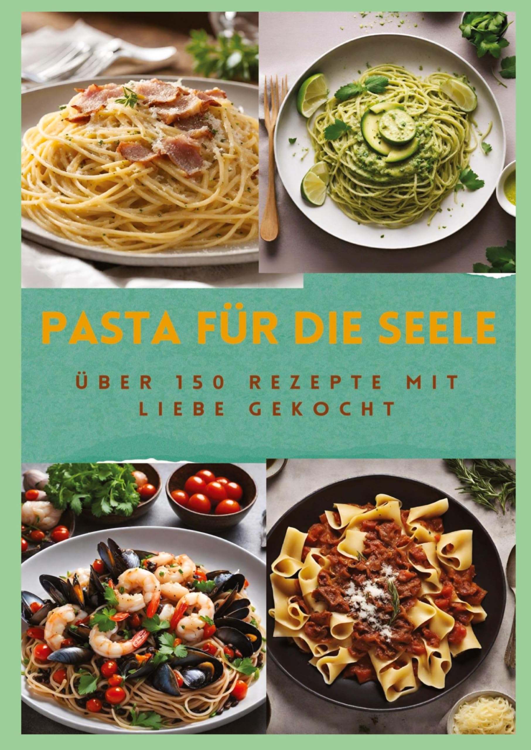 PASTA FÜR DIE SEELE: ÜBER 150 REZEPTE MIT LIEBE GEKOCHT : Meisterhafte italienische Pasta-Rezepte für Anfänger und Fortgeschrittene: Von herzhaft bis ... Pasta mit leichten bis luxuriösen Rezepten Leisure, Home & Garden