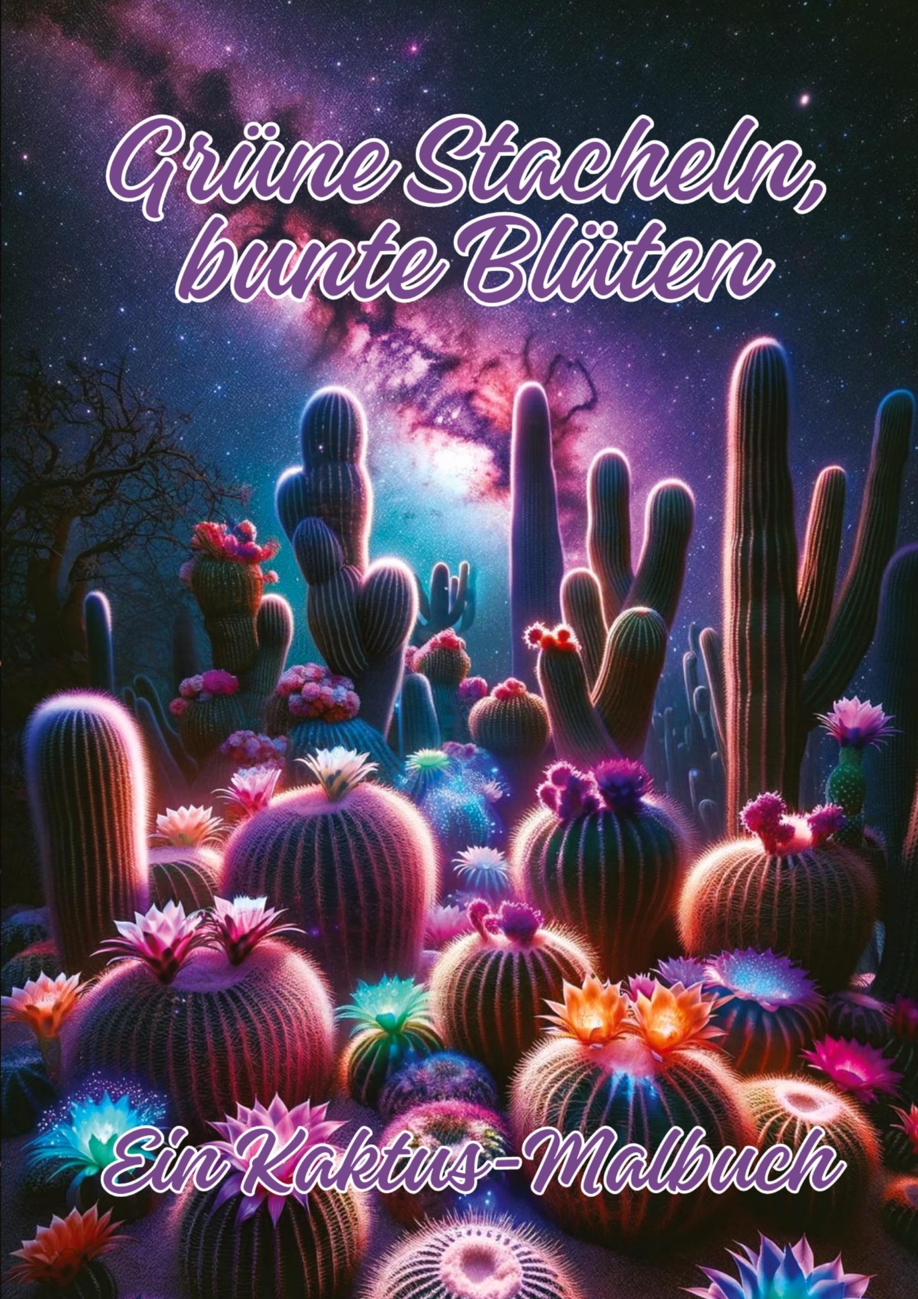 Grüne Stacheln, bunte Blüten Hobbies & Crafts