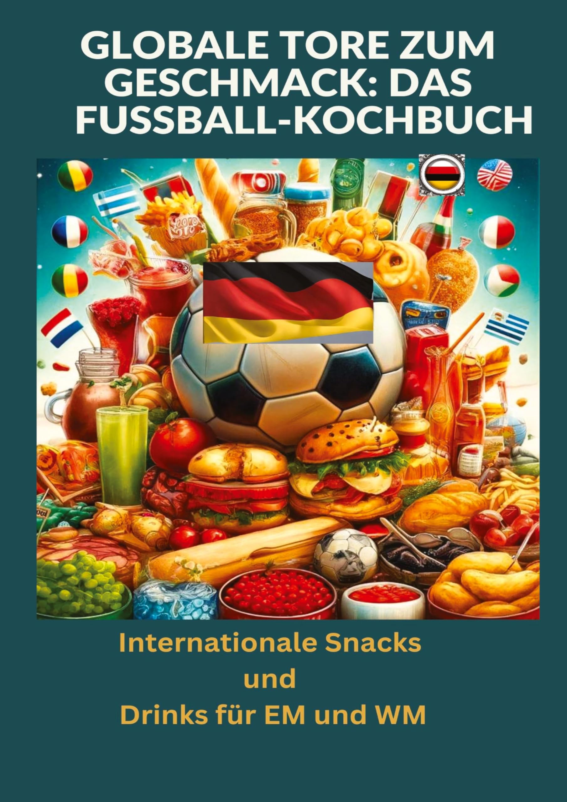 Globale Tore zum Geschmack: Das Fußball-Kochbuch: Fußballfest der Aromen: Internationale Snacks & Getränke für EM und WM – Ein kulinarisches Reisebuch: Internationale Snacks und Drinks für EM und WM Leisure, Home & Garden