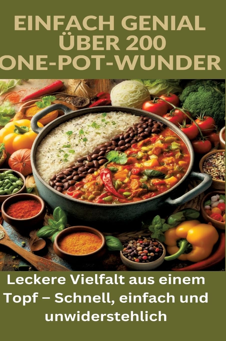 Einfach genial: über 200 One-Pot-Wunder: Einfach genial: Das One-Pot-Kochbuch – Über 200 Rezepte für unkomplizierte Gerichte aus einem Topf: Leckere ... Topf – Schnell, einfach und unwiderstehlich Leisure, Home & Garden