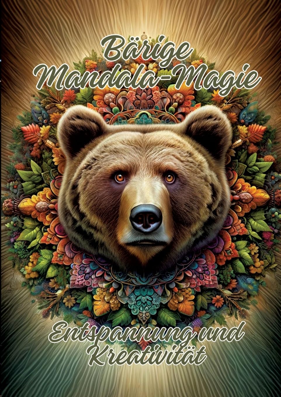 Bärige Mandala-Magie: Entspannung und Kreativität Hobbies & Crafts