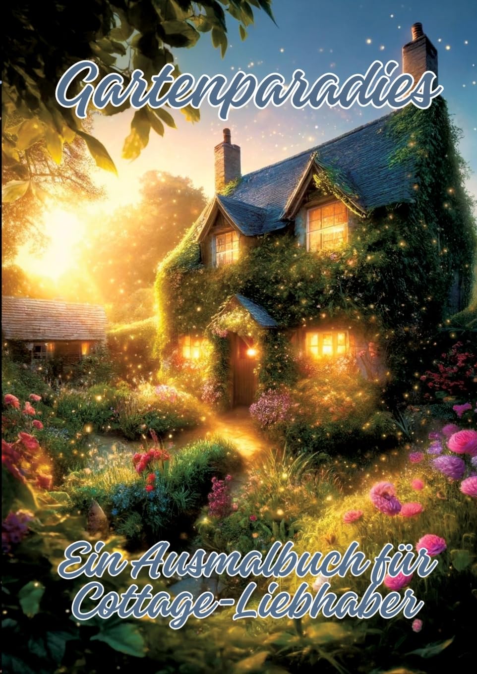 Gartenparadies: Ein Ausmalbuch für Cottage-Liebhaber Hobbies & Crafts