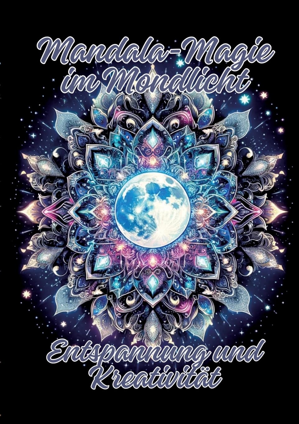 Mandala-Magie im Mondlicht: Entspannung und Kreativität Hobbies & Crafts