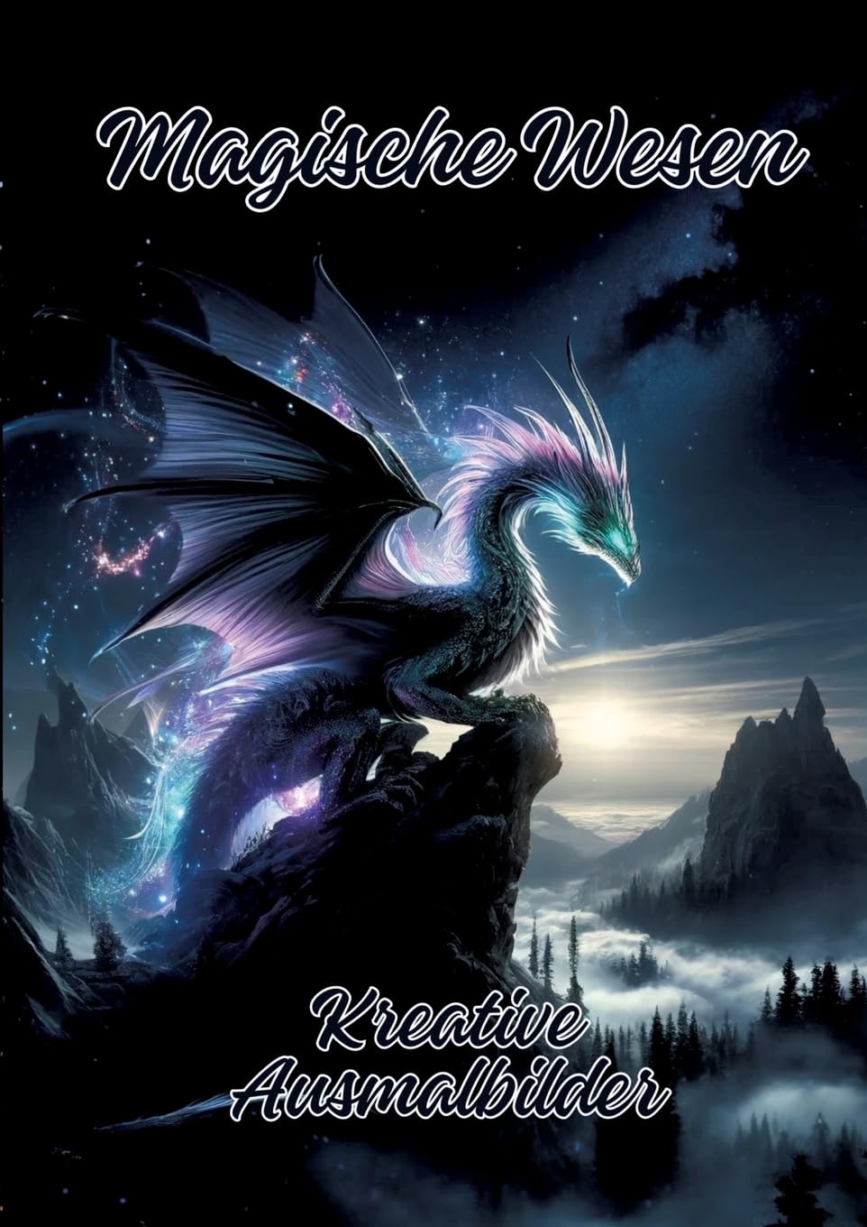 Magische Wesen: Kreative Ausmalbilder Hobbies & Crafts