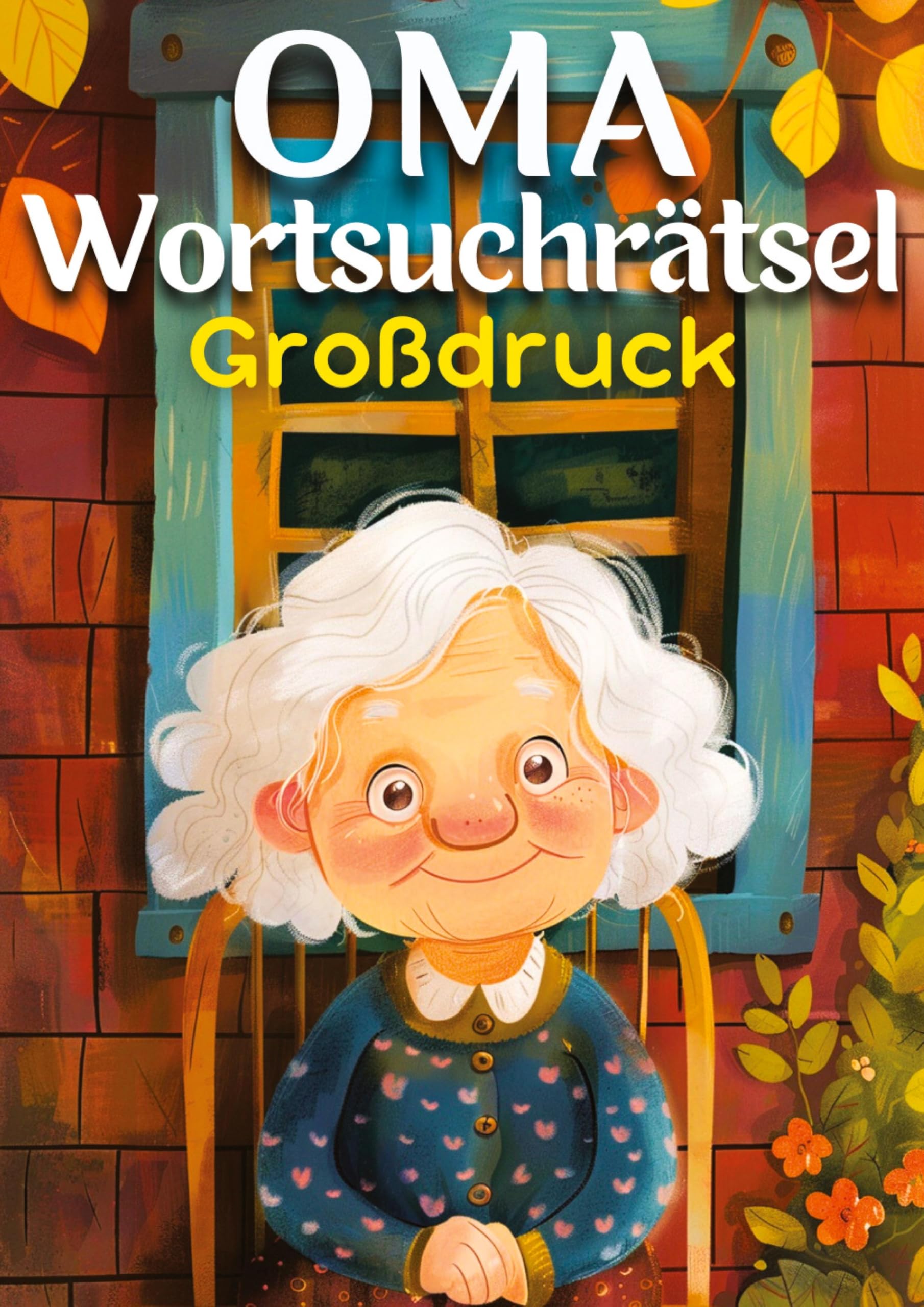 Oma Wortsuchrätsel Großdruck | Geschenk für Oma: Rätselheft mit 100 Wortsuchrätseln in großer Schrift für Senioren + inkl. Lösungen | Rätselbüch für Oma und Großmutter Leisure & Fun
