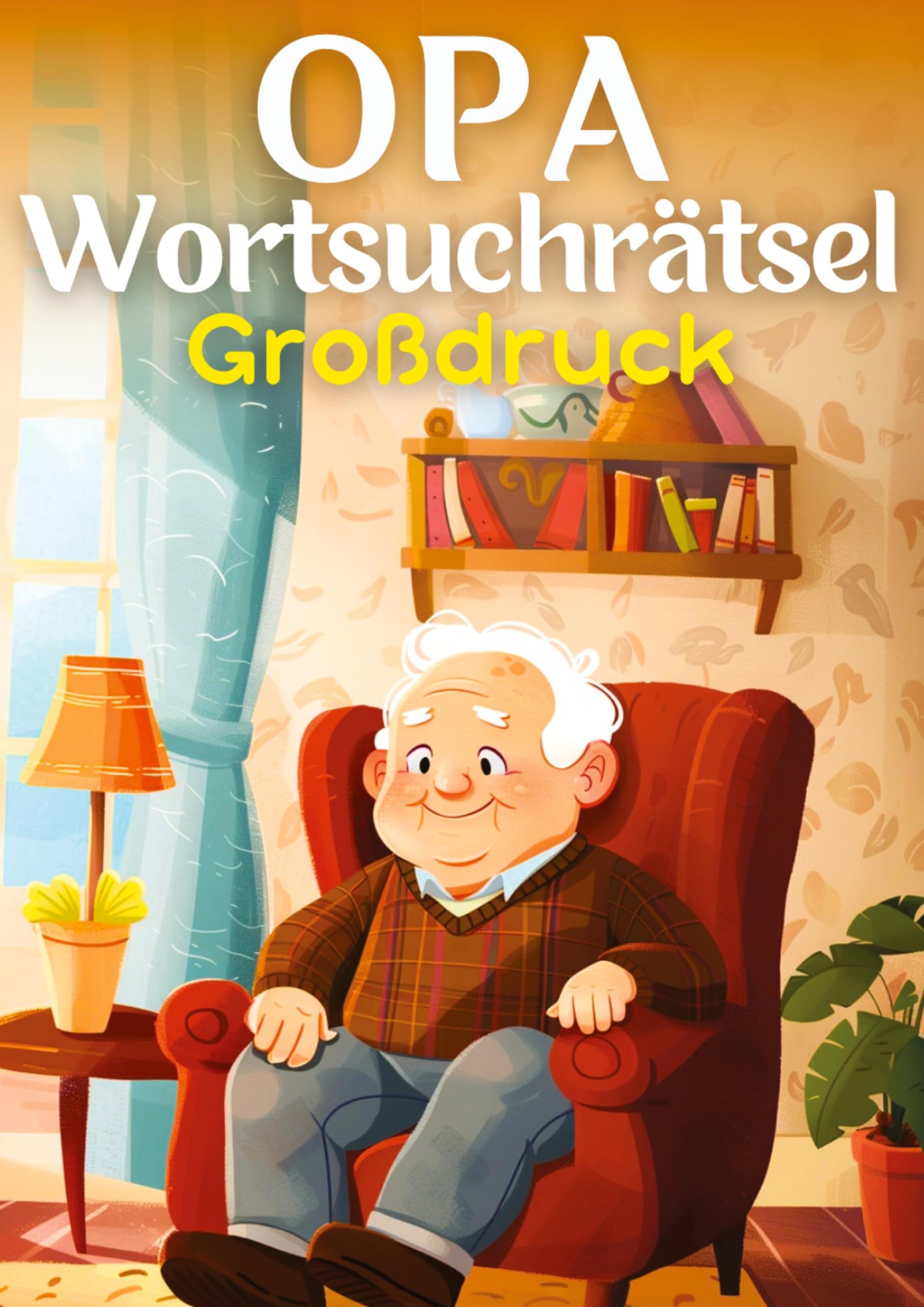Opa Wortsuchrätsel Großdruck | Geschenk für Opa: Rätselheft mit 100 Wortsuchrätseln in großer Schrift für Senioren + inkl. Lösungen | Rätselbüch für Opa und Großvater Leisure & Fun