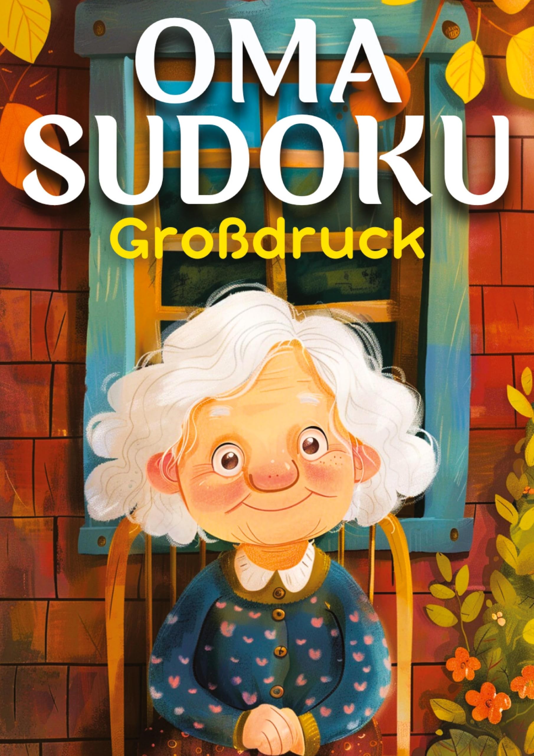 Oma Sudoku Großdruck | Geschenk für Oma: Rätselheft mit 70 Sudokus (leicht bis schwer) in großer Schrift für Senioren, inkl. Lösungen | Rätselbüch für Oma und Großmutter Leisure & Fun