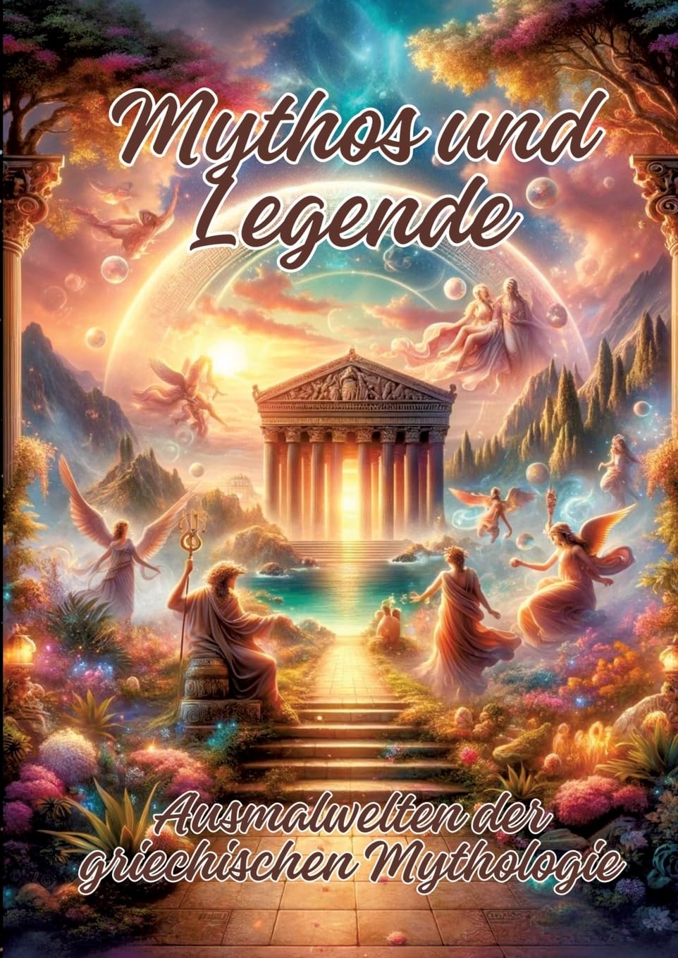 Mythos und Legende: Ausmalwelten der griechischen Mythologie Hobbies & Crafts