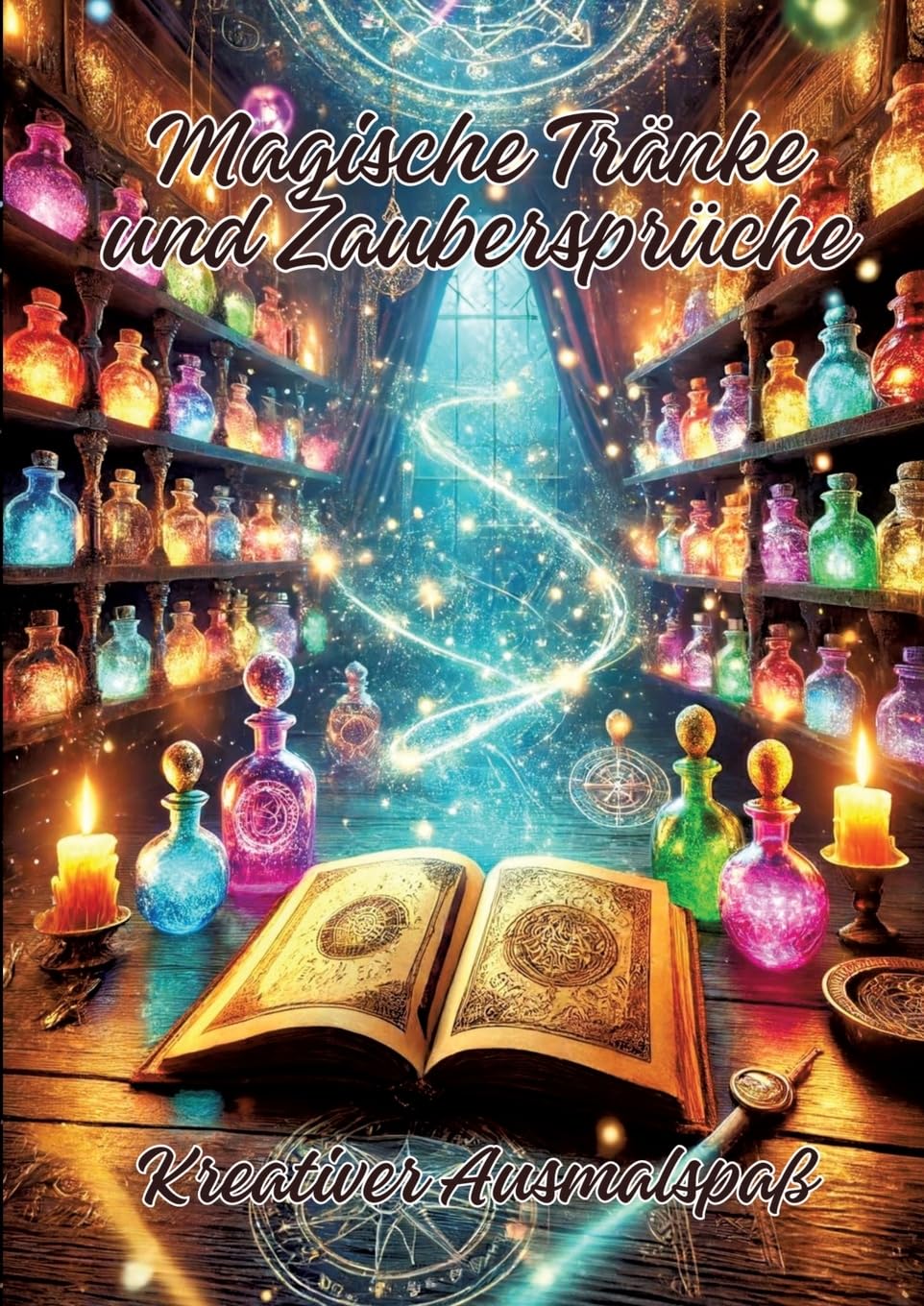 Magische Tränke und Zaubersprüche: Kreativer Ausmalspaß Hobbies & Crafts