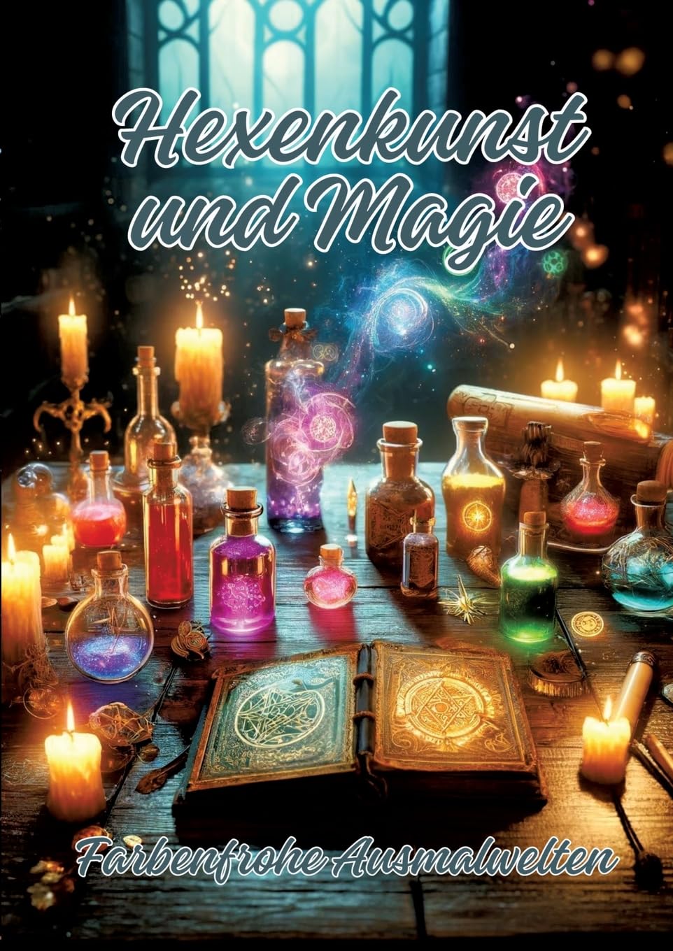 Hexenkunst und Magie: Farbenfrohe Ausmalwelten Hobbies & Crafts