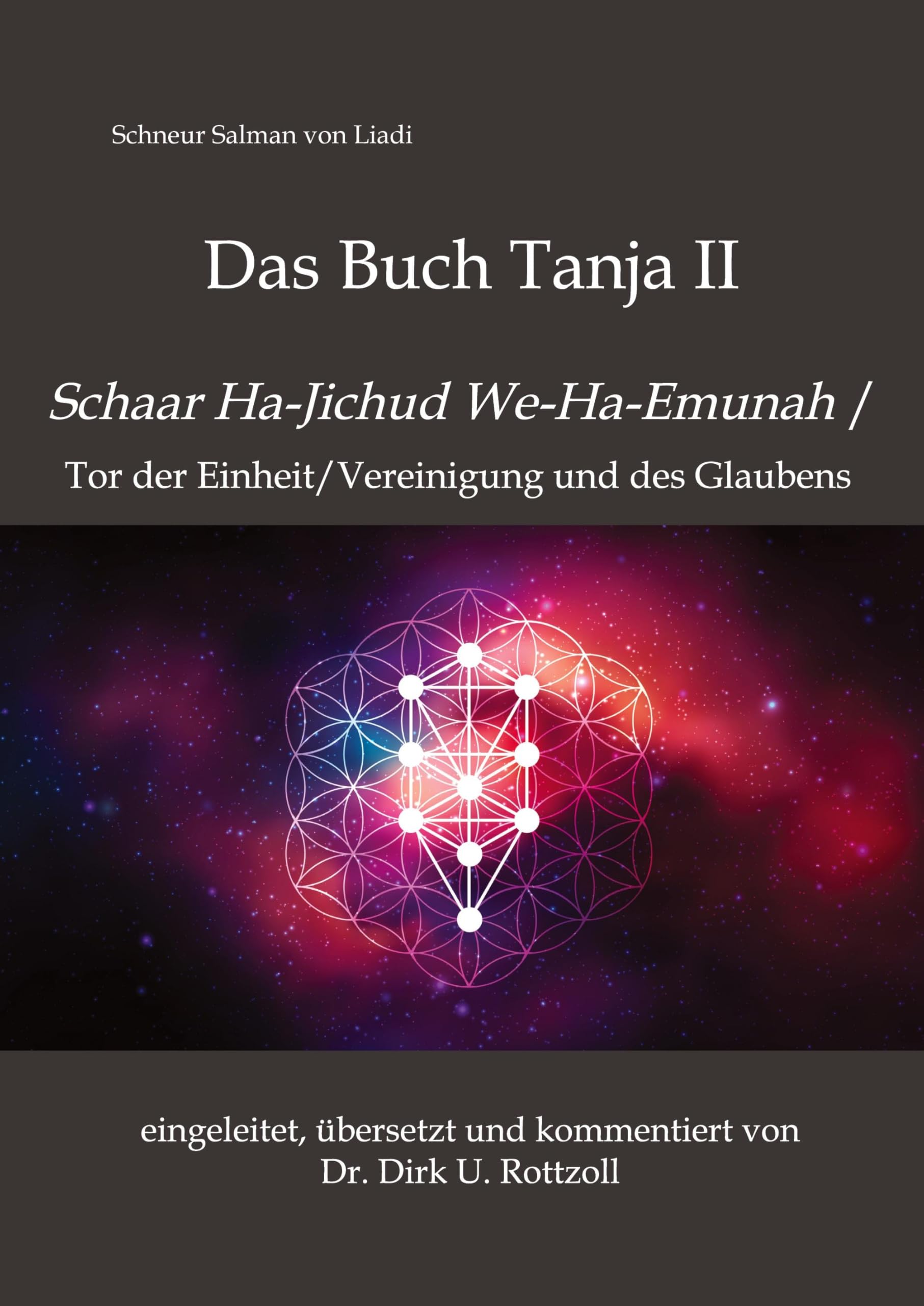 Schneur Salman von Liadi: Das Buch Tanja II: Schaar Ha-Jichud We-Ha-Emunah / Tor der Einheit/Vereinigung und des Glaubens. Eingeleitet, übersetzt und kommentiert von Dr. Dirk U. Rottzoll Religion & Esotericism