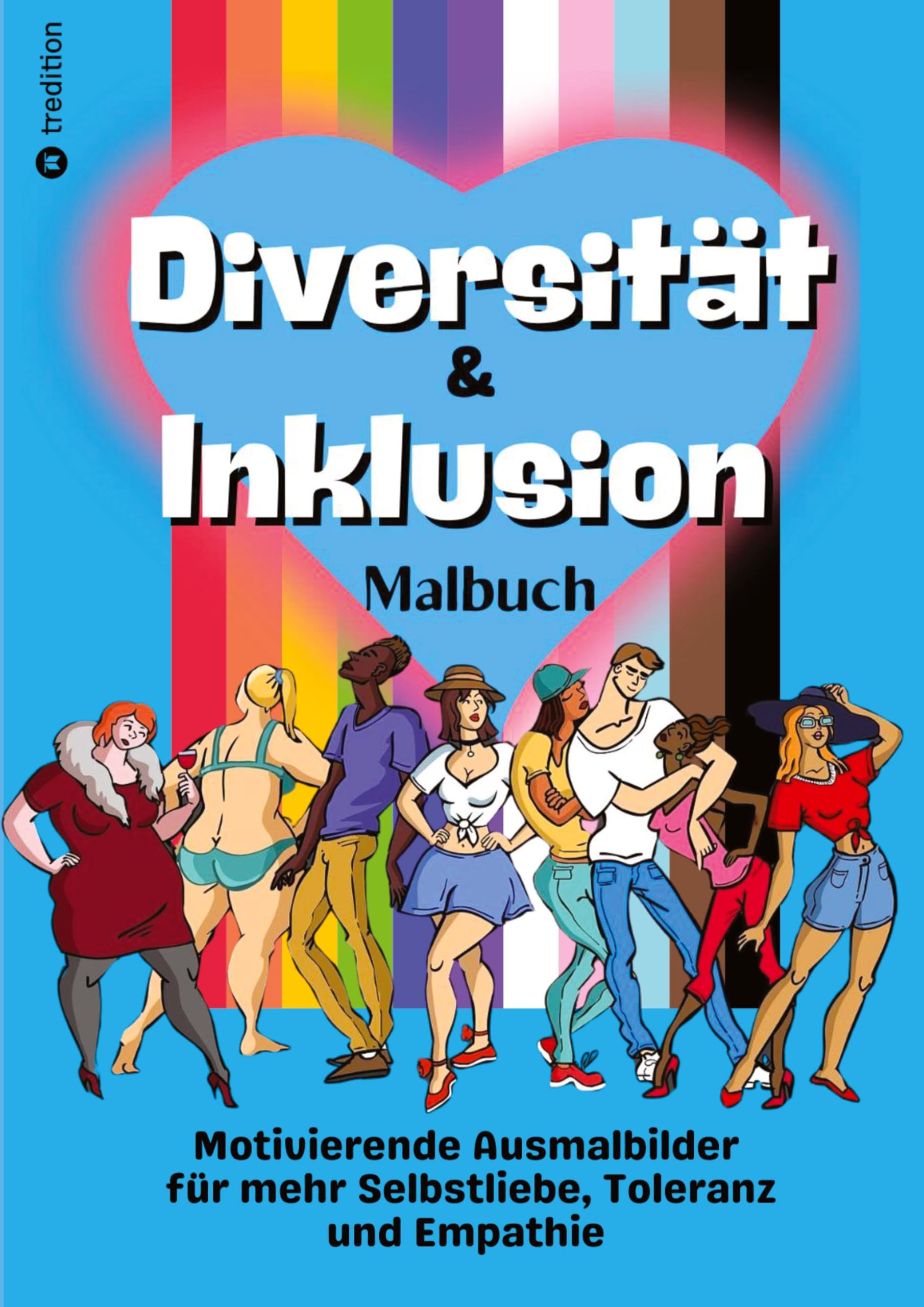 Malbuch Diversität & Inklusion - Ausmalbuch für Erwachsene und Jugendliche Parents & Children