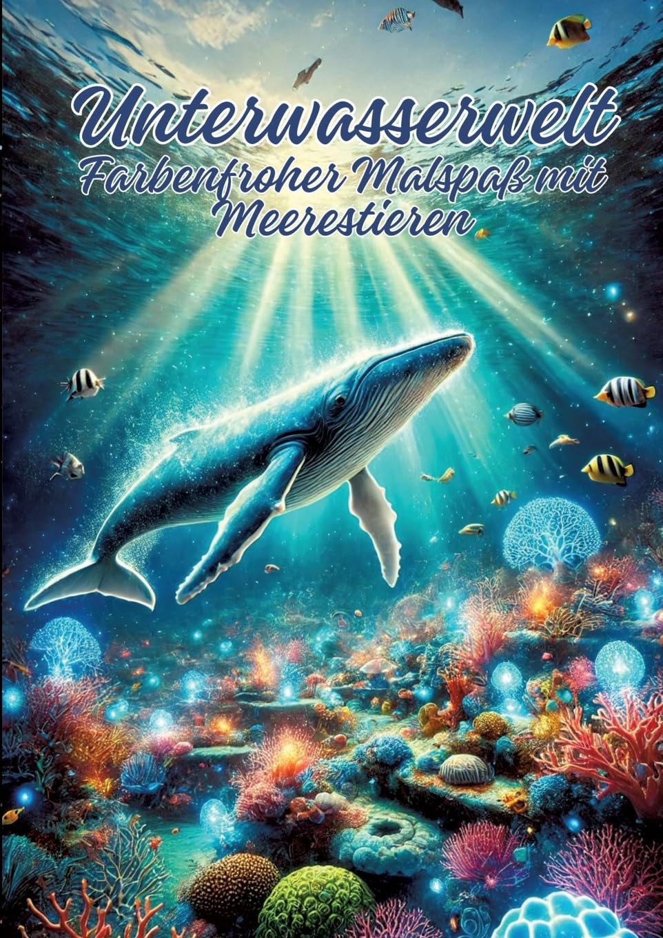 Unterwasserwelt: Farbenfroher Malspaß mit Meerestieren Hobbies & Crafts