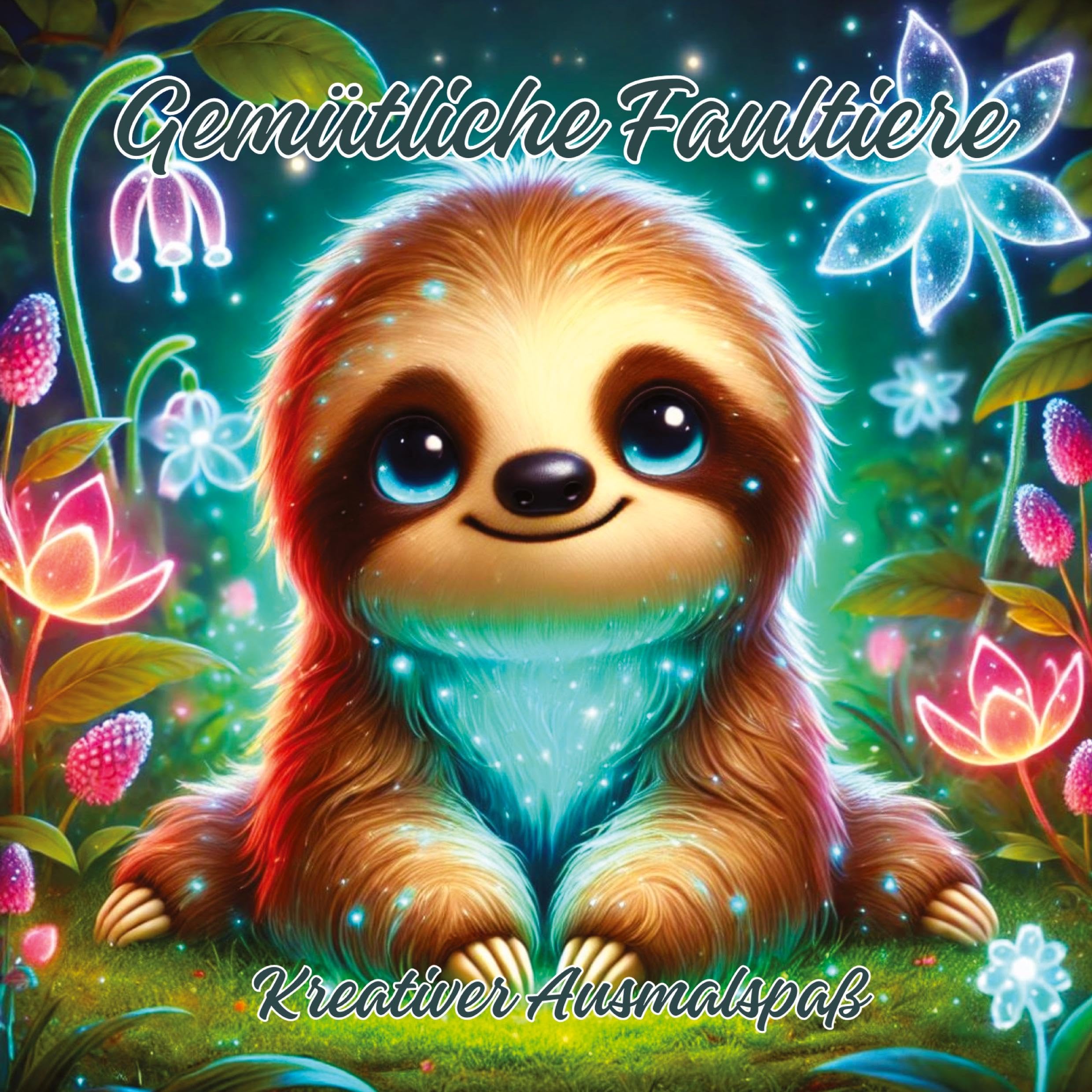 Gemütliche Faultiere: Kreativer Ausmalspaß Hobbies & Crafts