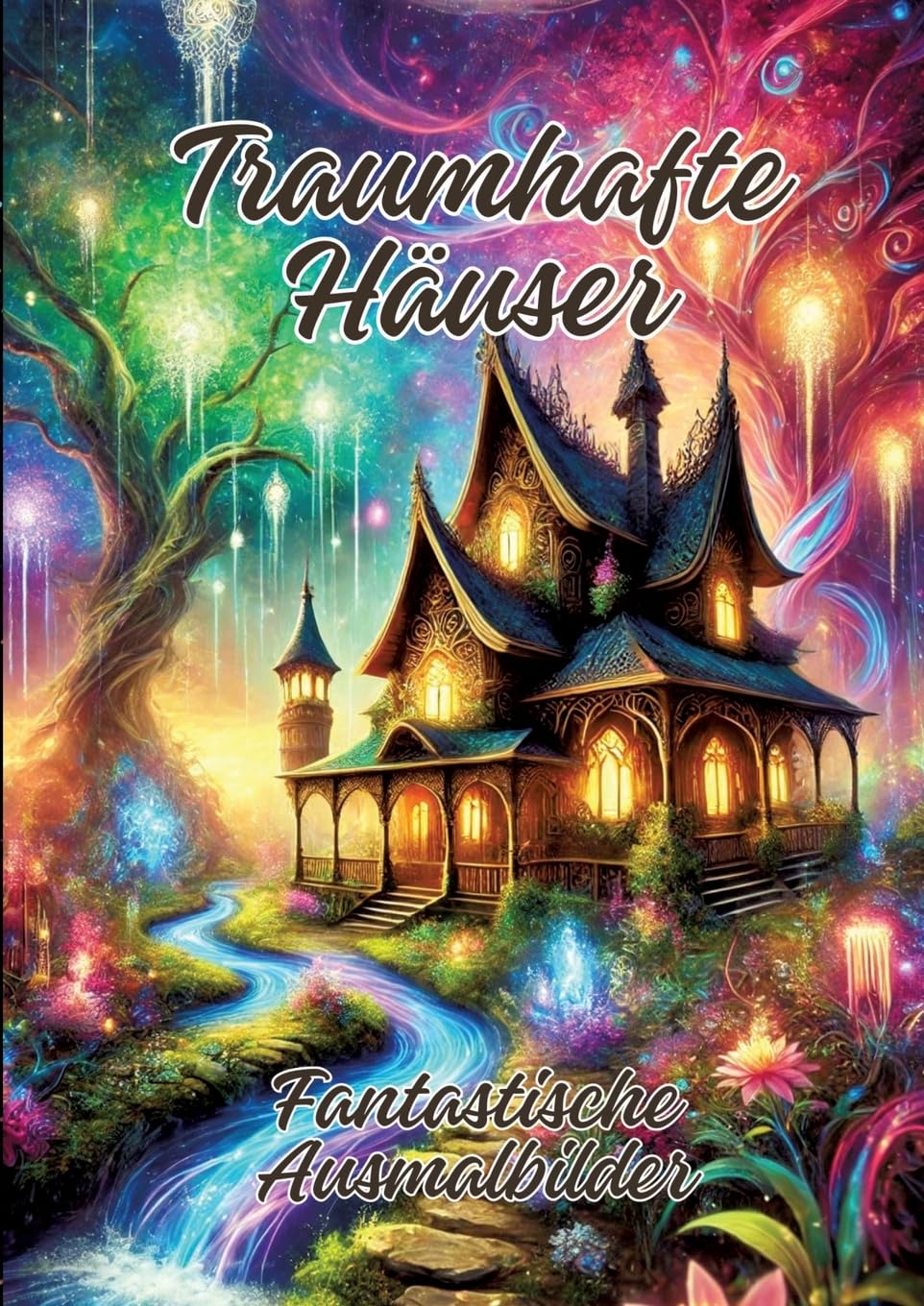 Traumhafte Häuser: Fantastische Ausmalbilder Hobbies & Crafts