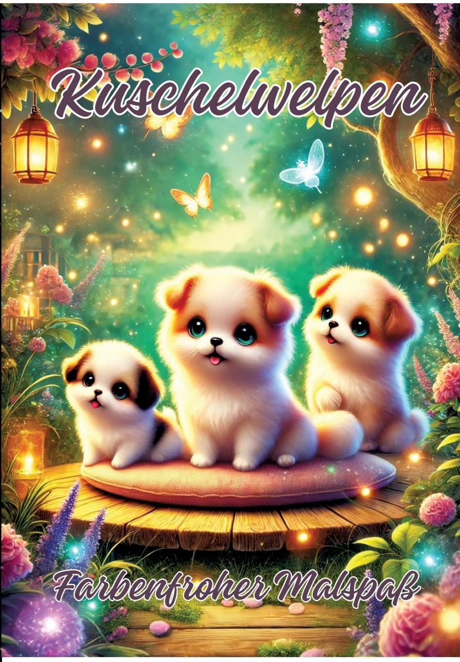 Kuschelwelpen: Farbenfroher Malspaß Hobbies & Crafts