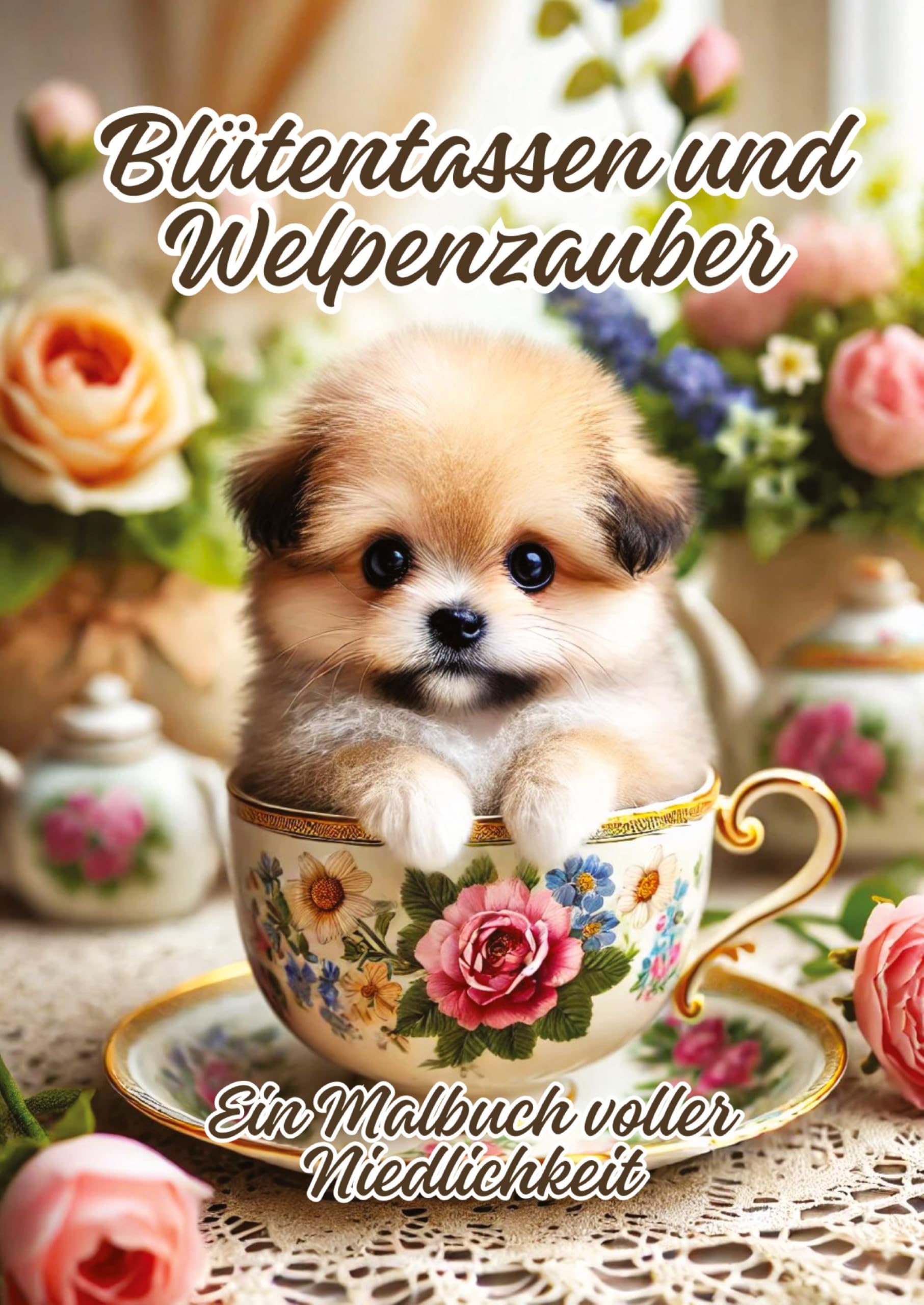 Blütentassen und Welpenzauber Hobbies & Crafts