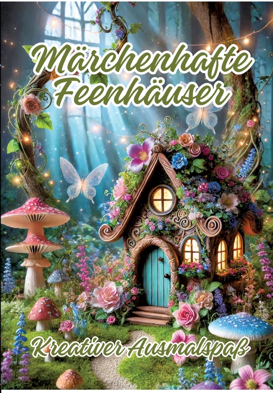Märchenhafte Feenhäuser: Kreativer Ausmalspaß Hobbies & Crafts