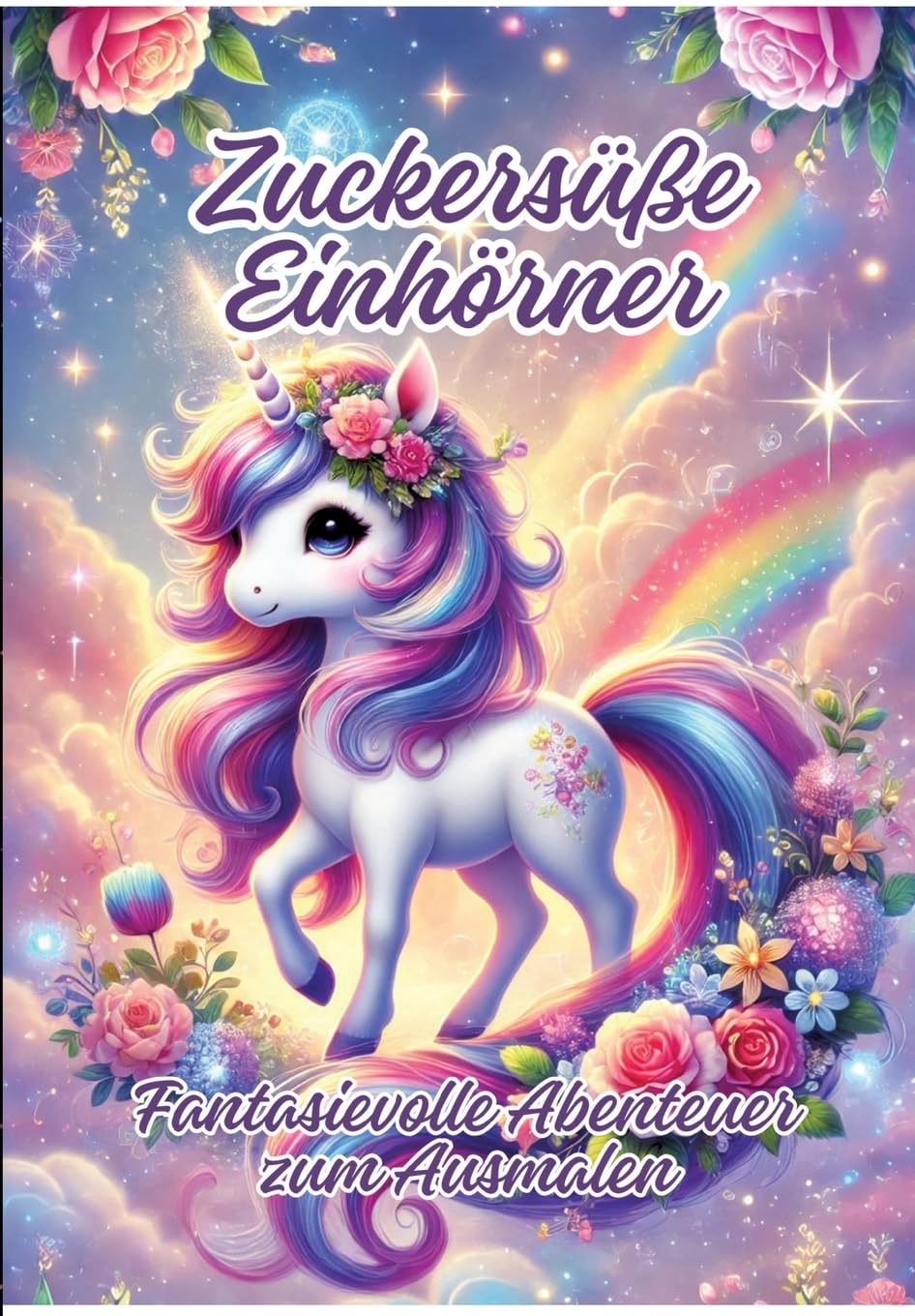 Zuckersüße Einhörner: Fantasievolle Abenteuer zum Ausmalen Hobbies & Crafts