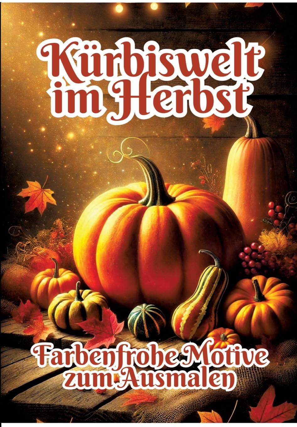 Kürbiswelt im Herbst: Farbenfrohe Motive zum Ausmalen Hobbies & Crafts
