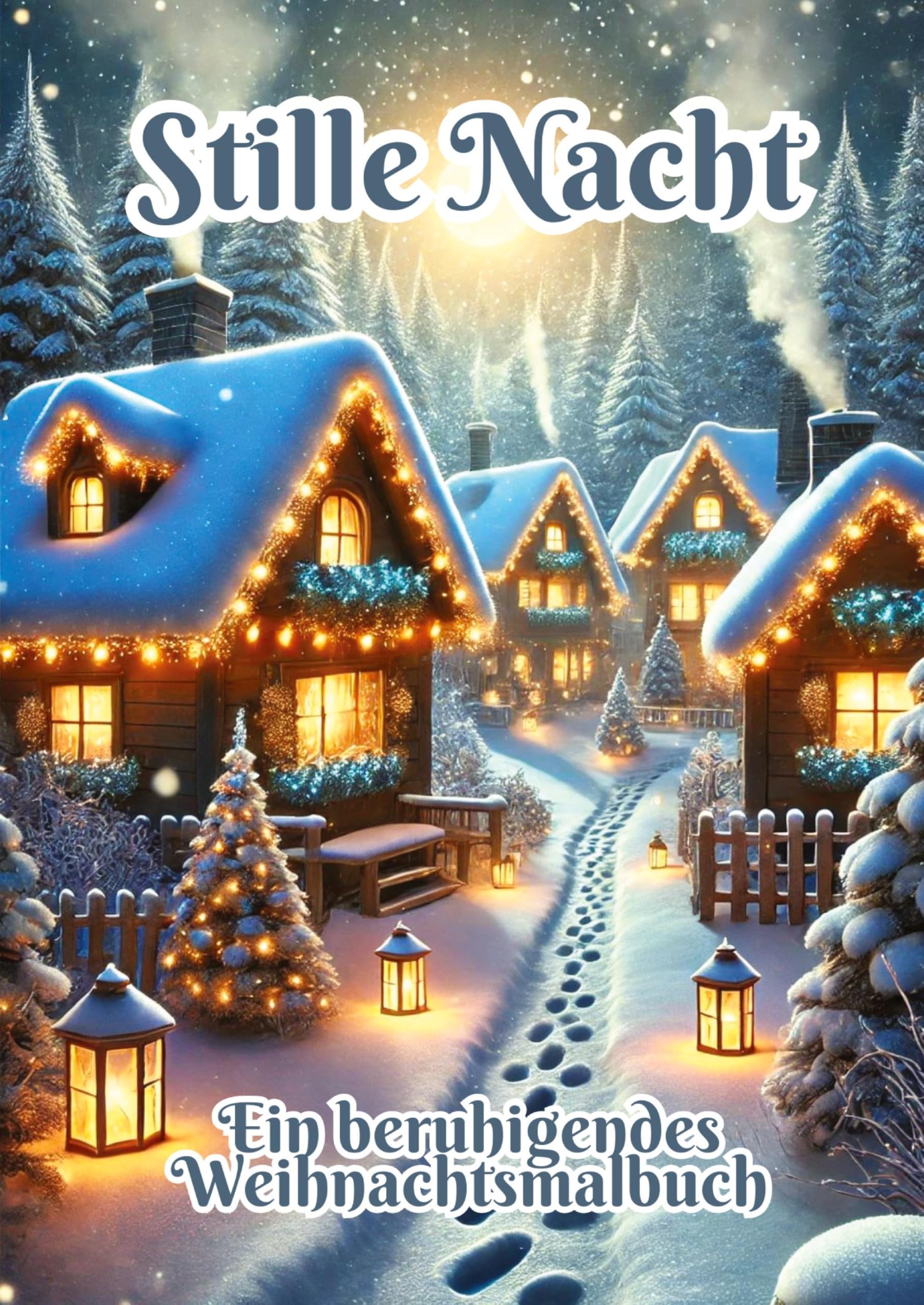 Stille Nacht: Ein beruhigendes Weihnachtsmalbuch Hobbies & Crafts